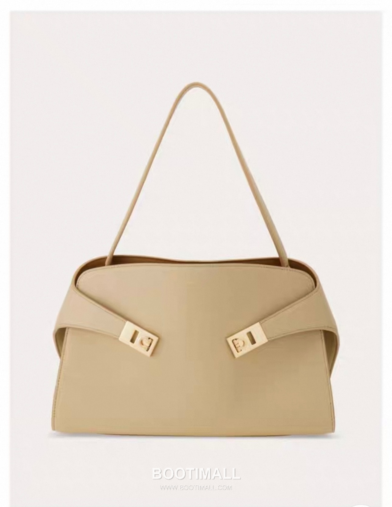 Salvatore Ferragamo Hug Sott Calfskin Top Handle Shoulder Bag with Gancini Lock 살바토레페라가모 허그 소트 카프스킨 탑핸들 숄더백 21-9816 34cm 19