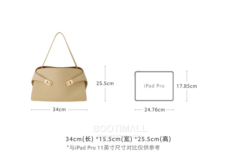 Salvatore Ferragamo Hug Sott Calfskin Top Handle Shoulder Bag with Gancini Lock 살바토레페라가모 허그 소트 카프스킨 탑핸들 숄더백 21-9816 34cm 27