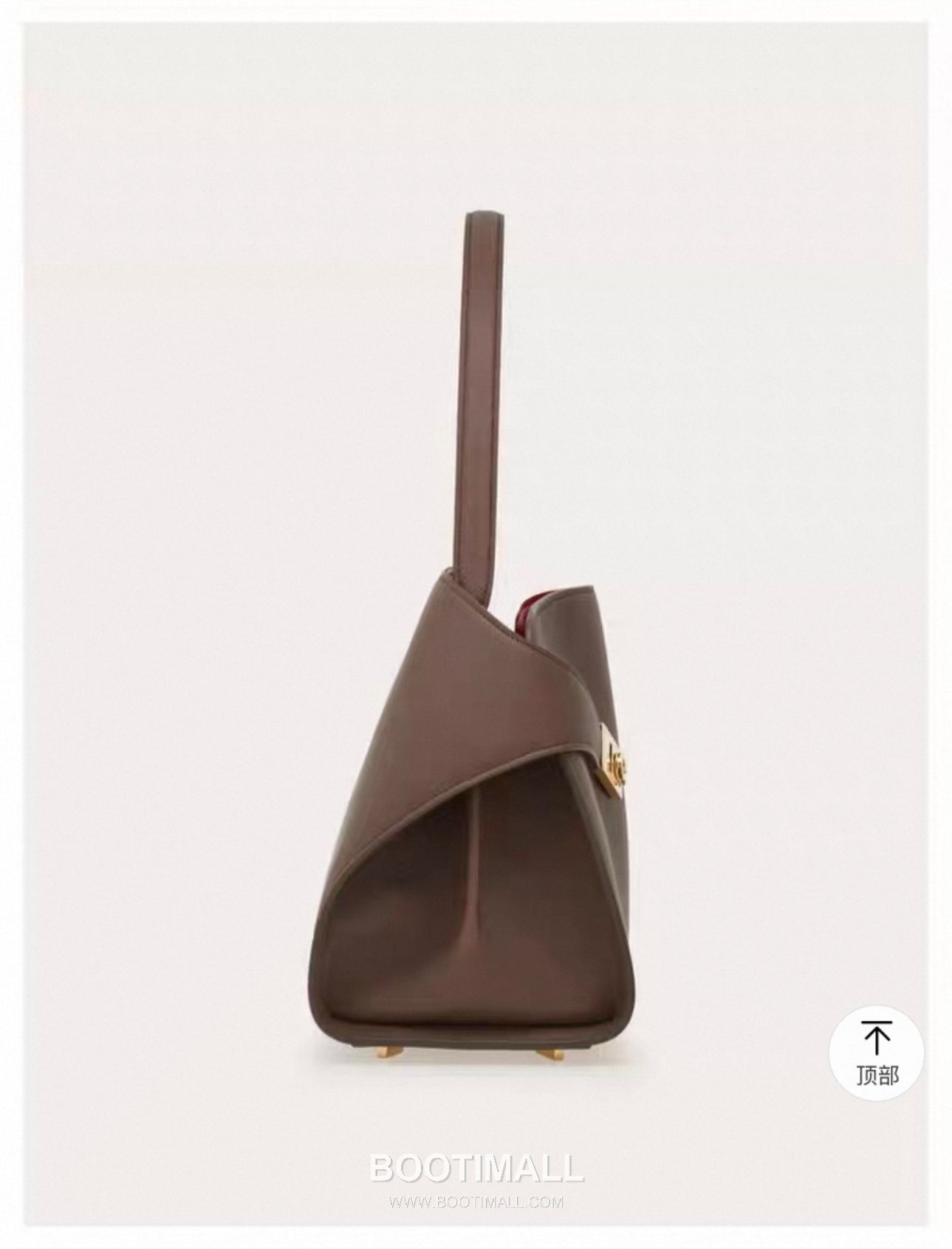 Salvatore Ferragamo Hug Sott Calfskin Top Handle Shoulder Bag with Gancini Lock 살바토레페라가모 허그 소트 카프스킨 탑핸들 숄더백 21-9816 34cm 24