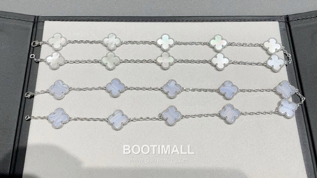 Van Cleef & Arpels Vintage Alhambra Multicolor 5 Motifs Necklace 반클리프 앤 아펠 빈티지 알함브라 멀티스톤 5모티프 네크리스 1