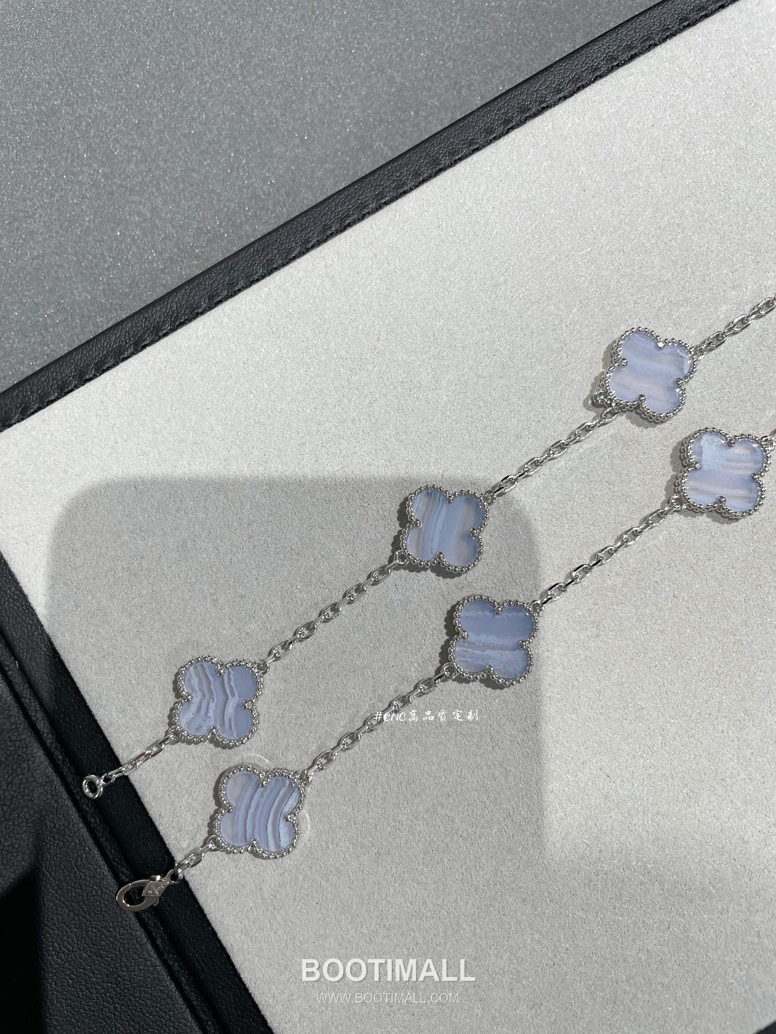 Van Cleef & Arpels Vintage Alhambra Multicolor 5 Motifs Necklace 반클리프 앤 아펠 빈티지 알함브라 멀티스톤 5모티프 네크리스 12