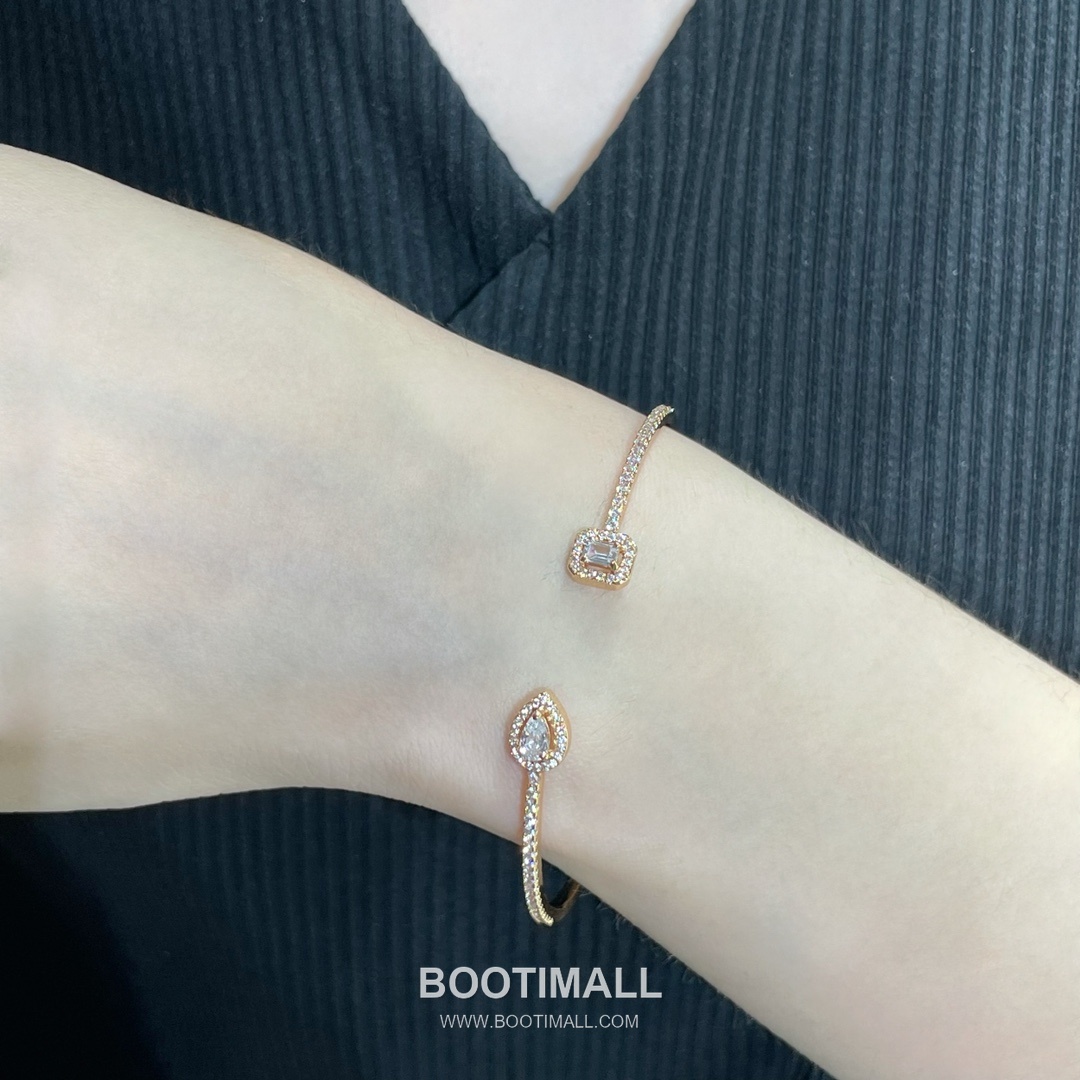 Messika Move Ice Sugar Pavé Open Bangle 메시카 무브 아이스 슈가 파베 오픈 뱅글 7