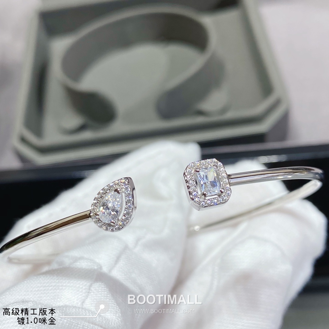 Messika Move Ice Sugar Open Bangle 메시카 무브 아이스 슈가 오픈 뱅글 5