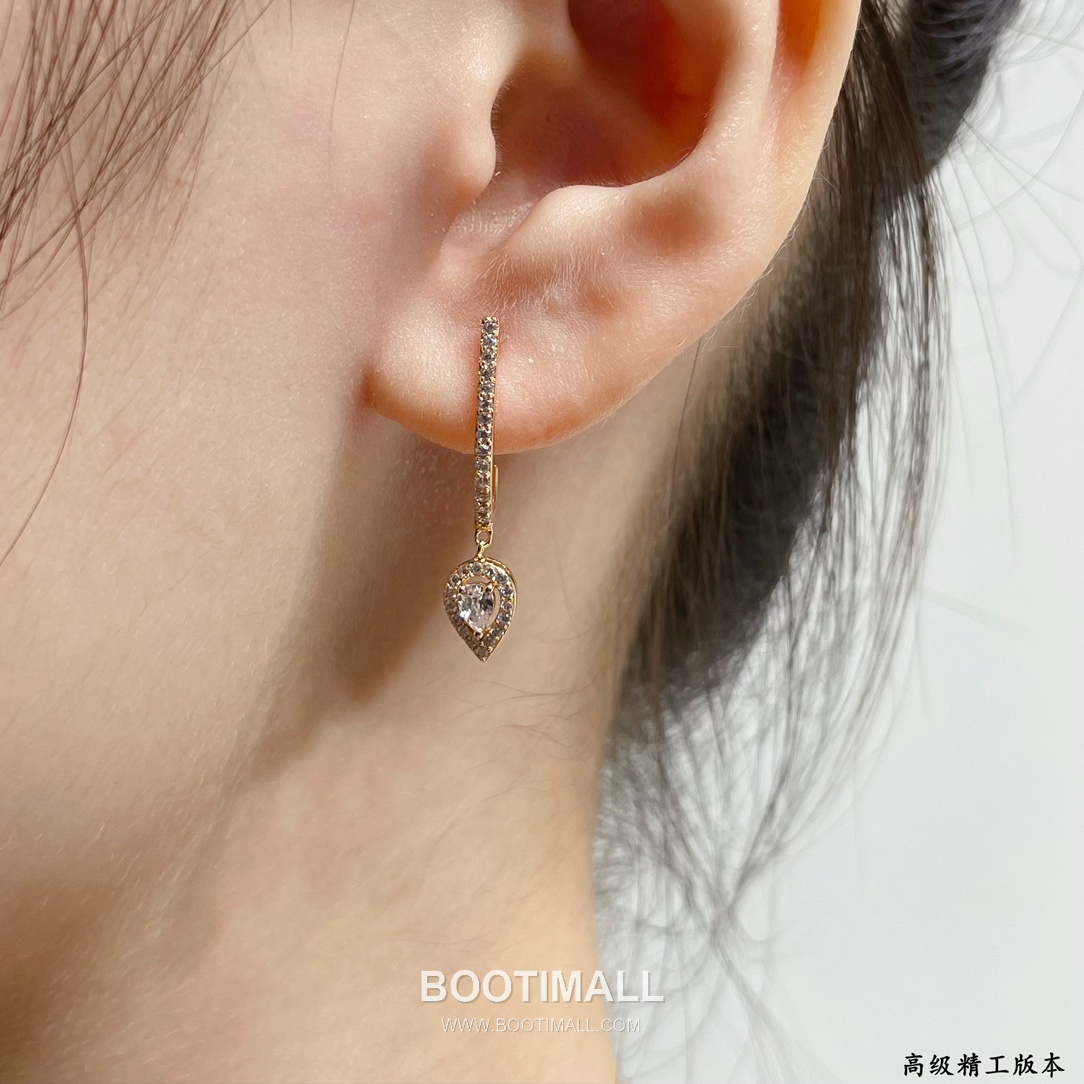 Messika Move Drop Long Chain Stud Earrings 메시카 무브 드롭 롱 체인 스터드 이어링 8