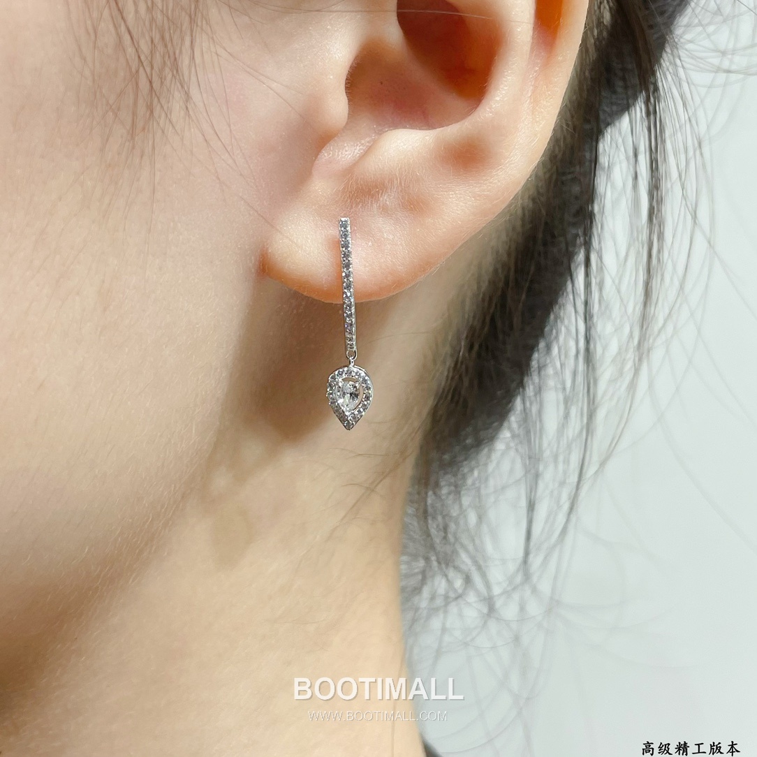 Messika Move Drop Long Chain Stud Earrings 메시카 무브 드롭 롱 체인 스터드 이어링 9