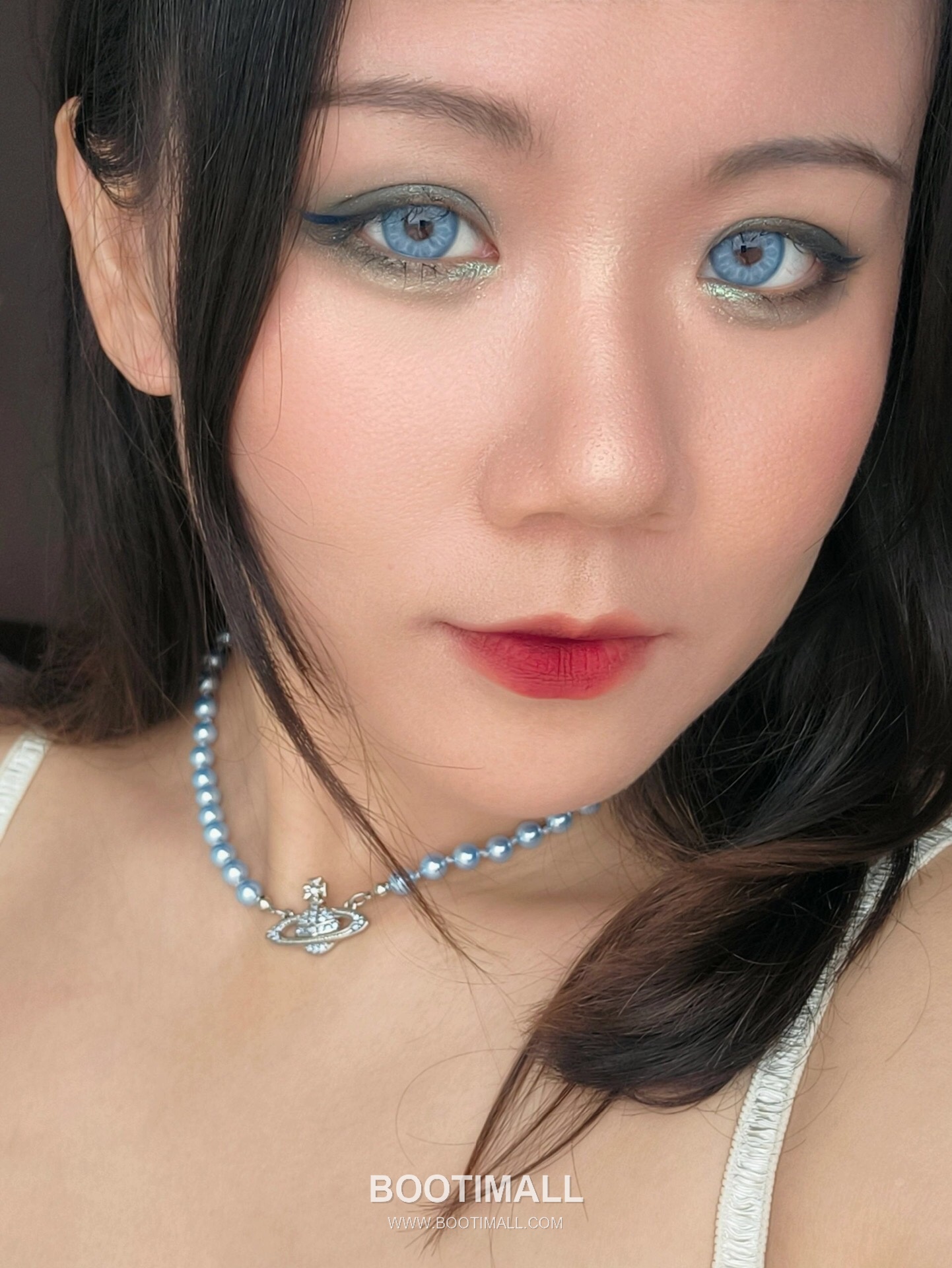 Vivienne Westwood Orb Swarovski Crystal Pearl Pendant Chain Necklace 비비안웨스트우드 오브 스와로브스키 크리스탈 펄 펜던트 체인 네클리스 5