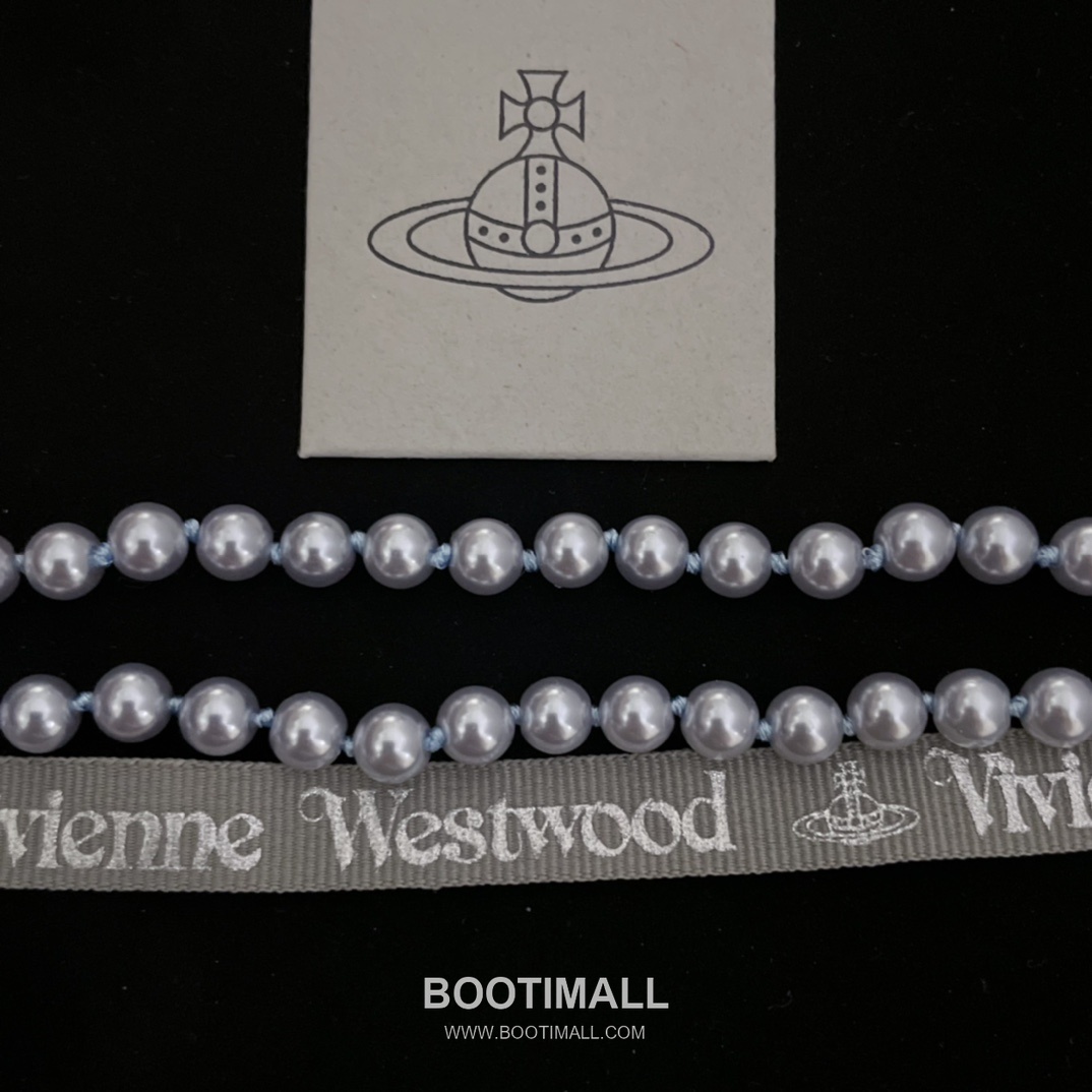 Vivienne Westwood Orb Swarovski Crystal Pearl Pendant Chain Necklace 비비안웨스트우드 오브 스와로브스키 크리스탈 펄 펜던트 체인 네클리스 13