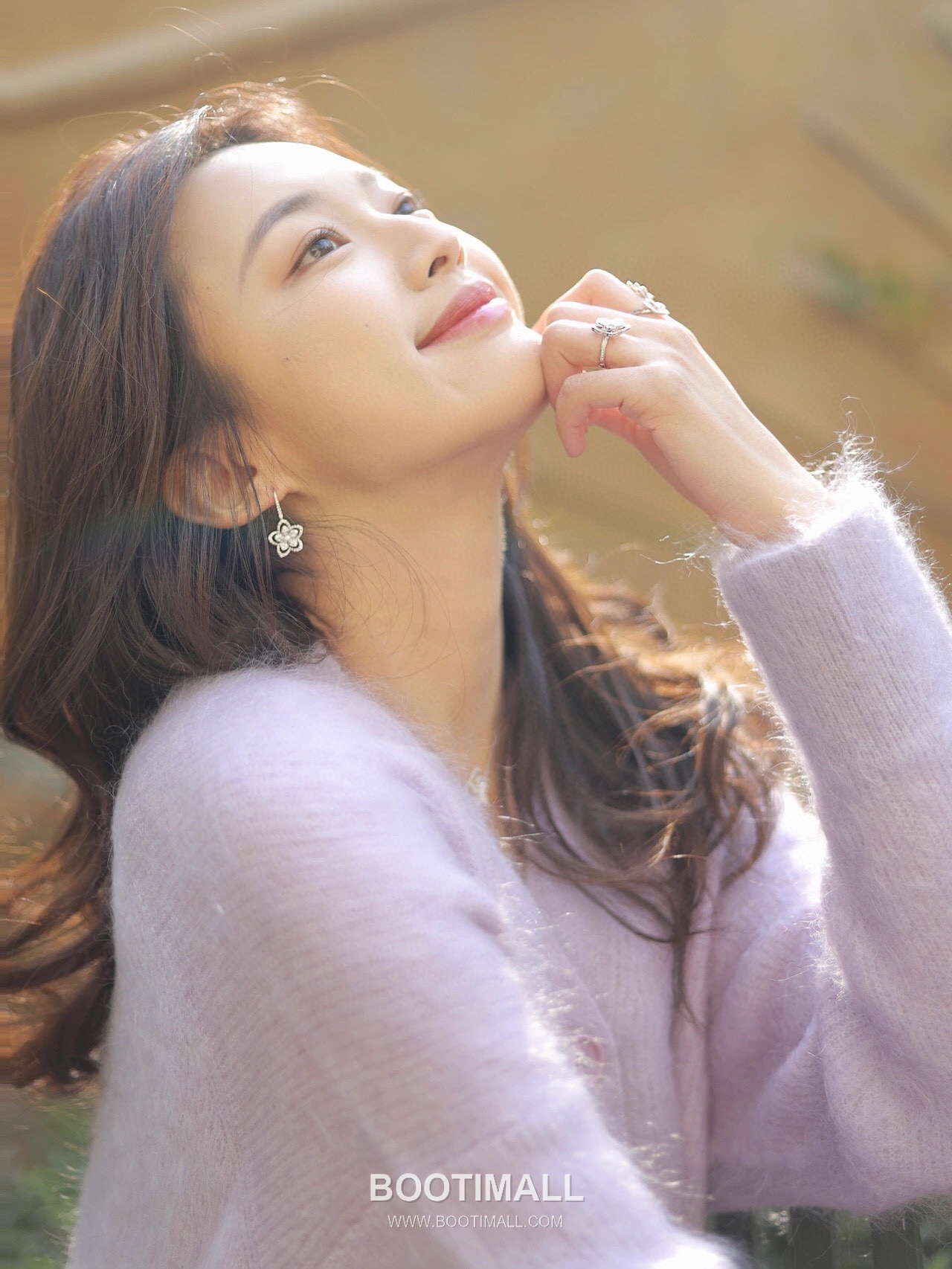 Graff Wild Flower Sterling Silver 925 Gold Plated Crystal Stud Earring 그라프 와일드 플라워 스털링 실버 925 골드도금 크리스탈 스터드 이어링 4