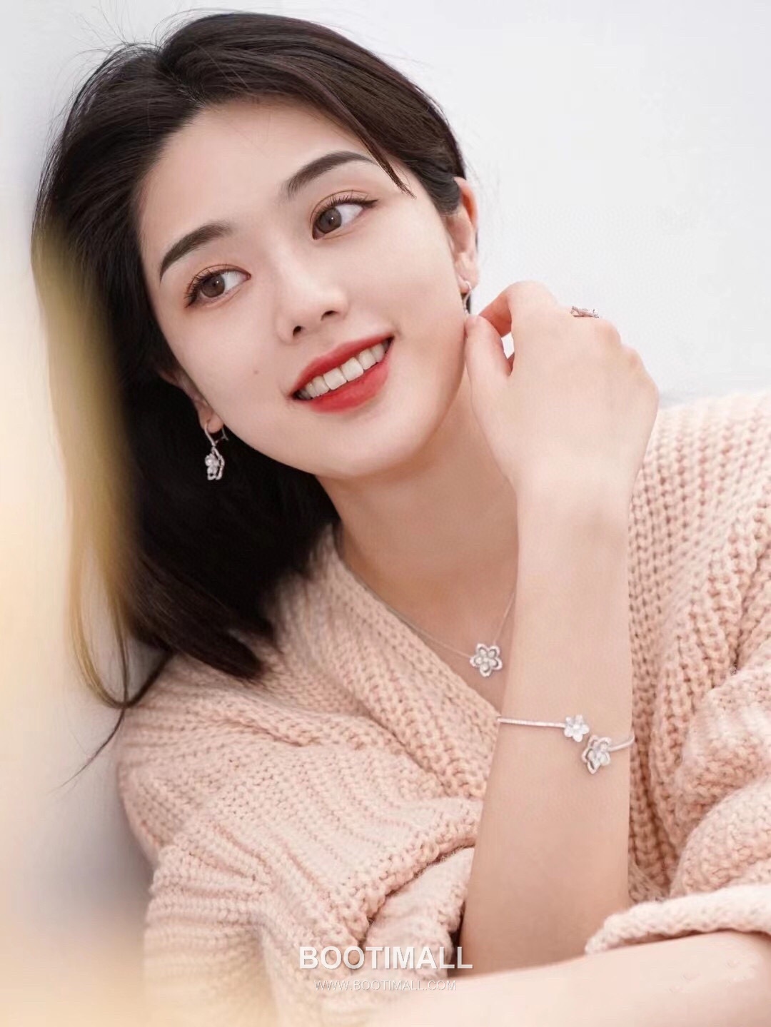 Graff Wild Flower Sterling Silver 925 Gold Plated Crystal Stud Earring 그라프 와일드 플라워 스털링 실버 925 골드도금 크리스탈 스터드 이어링 8