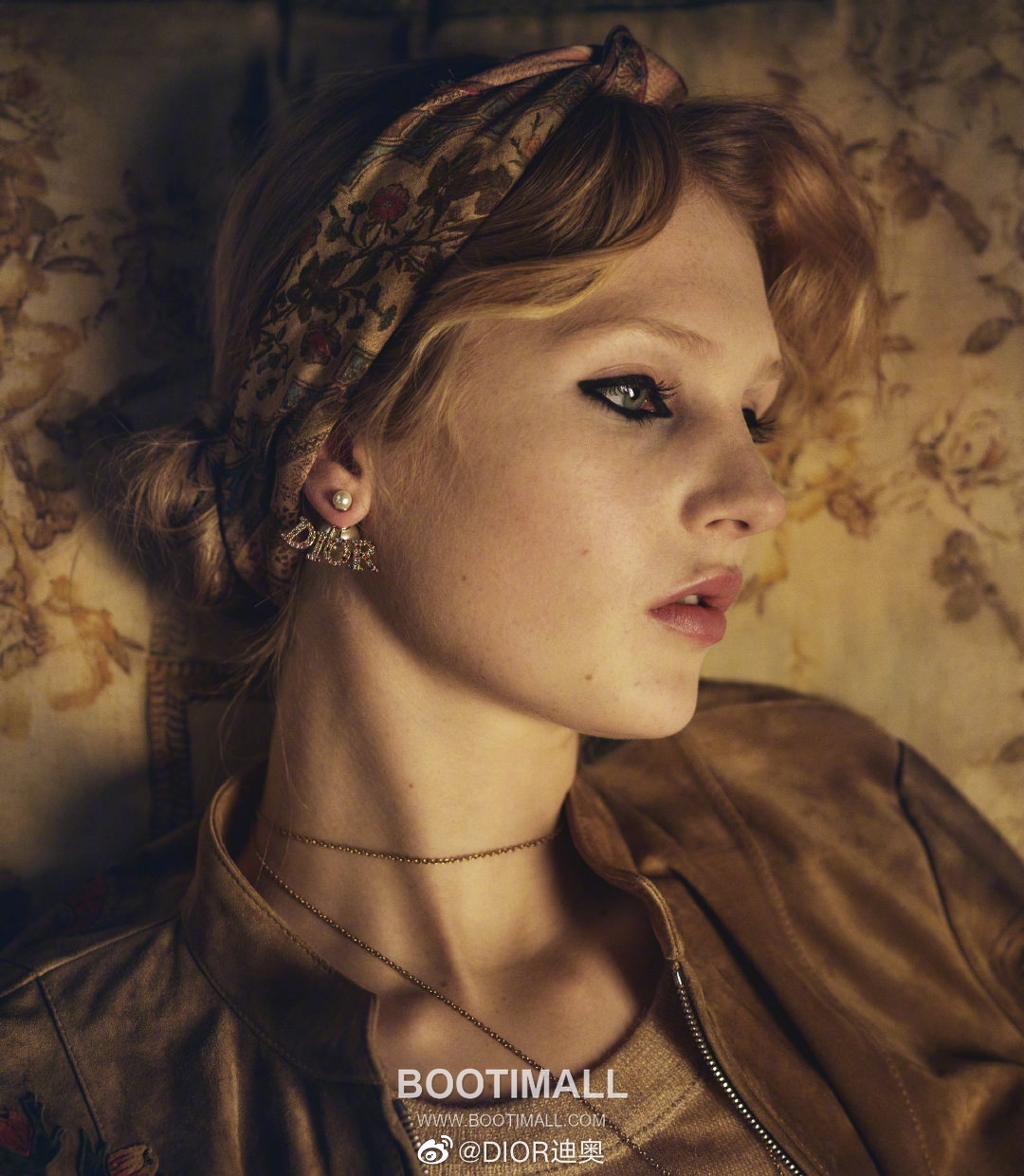 Dior Tribales Letter Swarovski Crystal Pearl Brass Stud Earring 디올 트리발 레터 스와로브스키 크리스탈 펄 황동 스터드 이어링 8