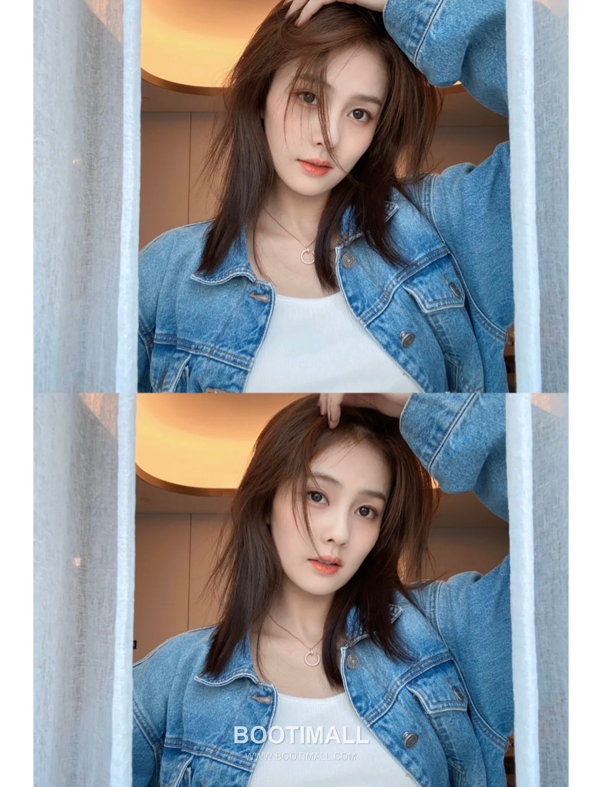 Cartier Juste un Clou Nail Double Side Swarovski Crystal V Gold Chain Necklace 까르띠에 저스트 앵 끌루 네일 더블사이드 스와로브스키 크리스탈 V 골드 체인 네클리스 41cm 4