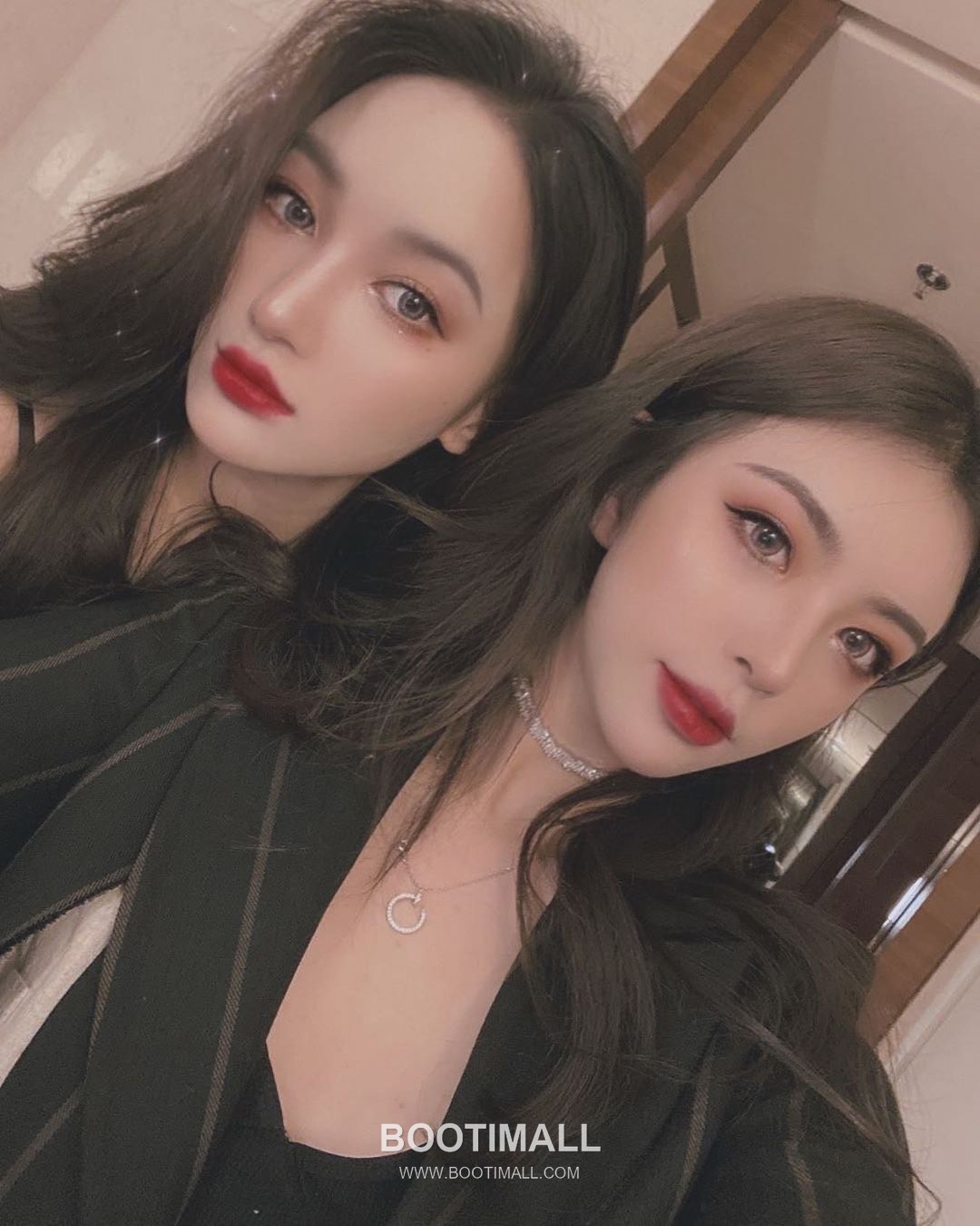 Cartier Juste un Clou Nail Double Side Swarovski Crystal V Gold Chain Necklace 까르띠에 저스트 앵 끌루 네일 더블사이드 스와로브스키 크리스탈 V 골드 체인 네클리스 41cm 6