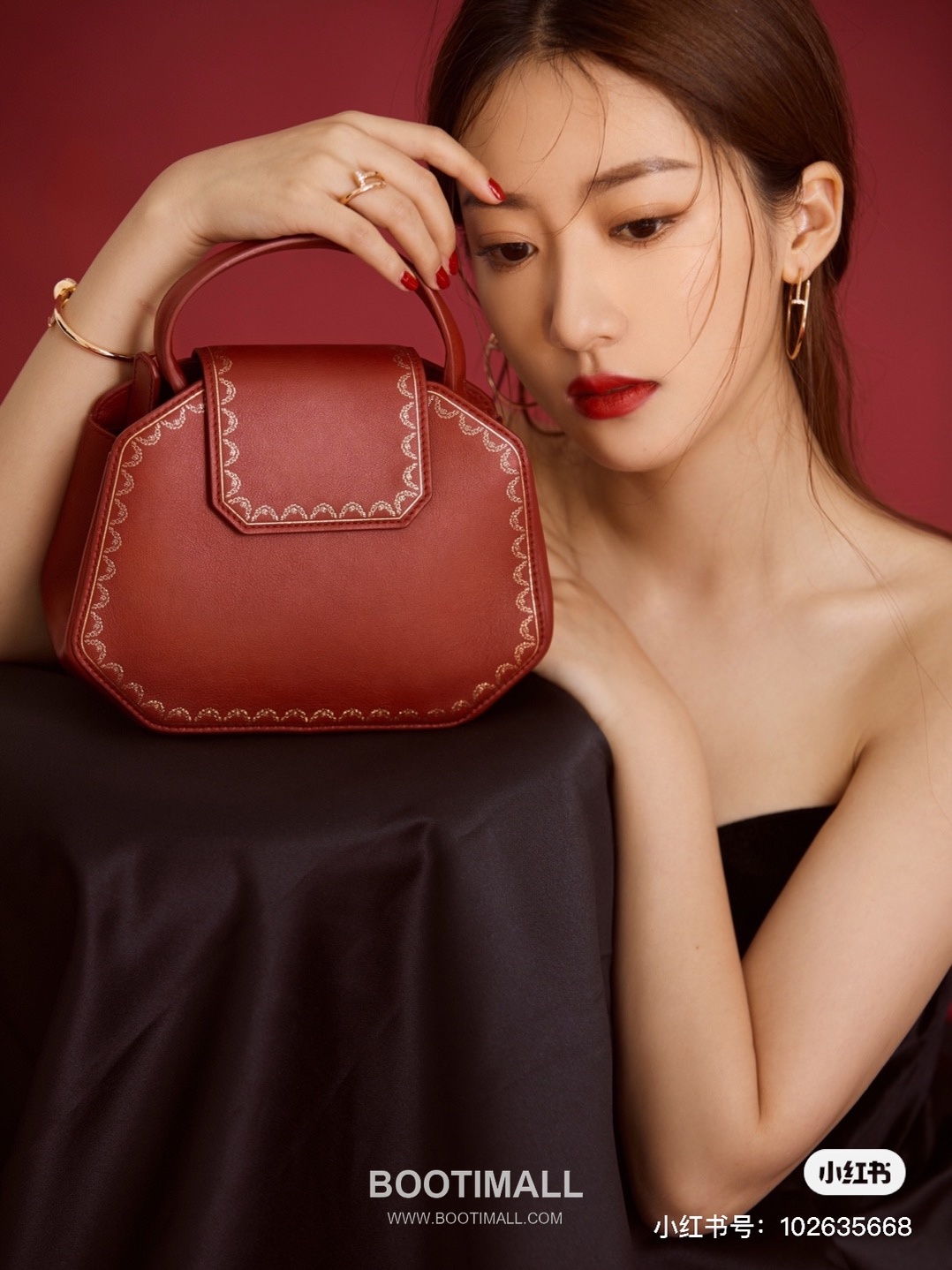 Cartier Juste un Clou Nail Head Swarovski Crystal V Gold Drop Earring 까르띠에 저스트 앵 끌루 네일 헤드 스와로브스키 크리스탈 V 골드 드롭 이어링 3