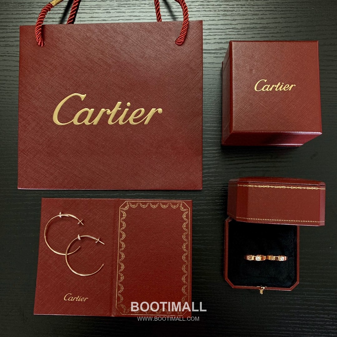 Cartier Juste un Clou Nail Head Swarovski Crystal V Gold Drop Earring 까르띠에 저스트 앵 끌루 네일 헤드 스와로브스키 크리스탈 V 골드 드롭 이어링 10