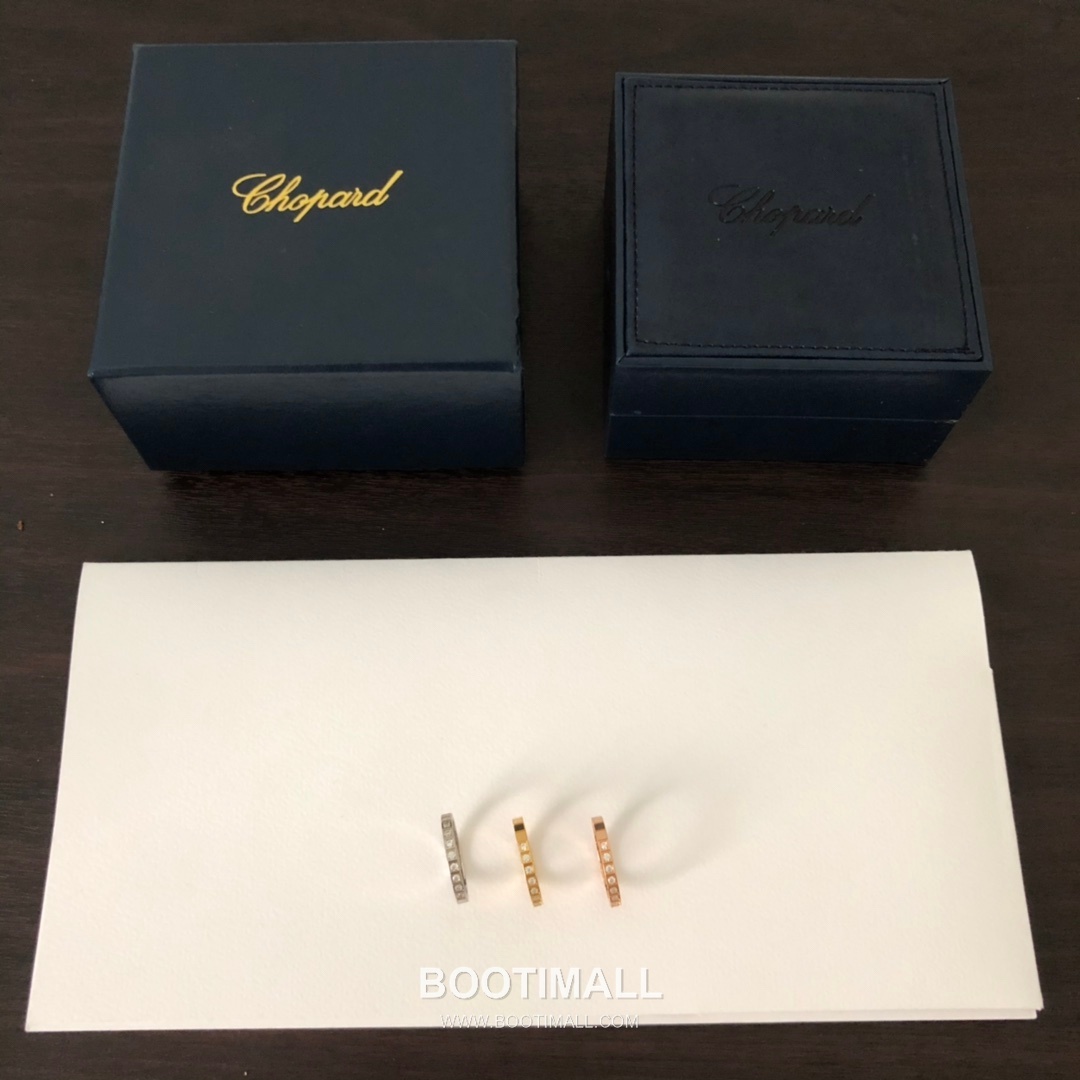 Chopard Ice Cube Brass Crystal Pavé Ring with Geometric Block Design 쇼파드 아이스 큐브 황동 크리스탈 파베 링 지오메트릭 블록 디자인 7호 10