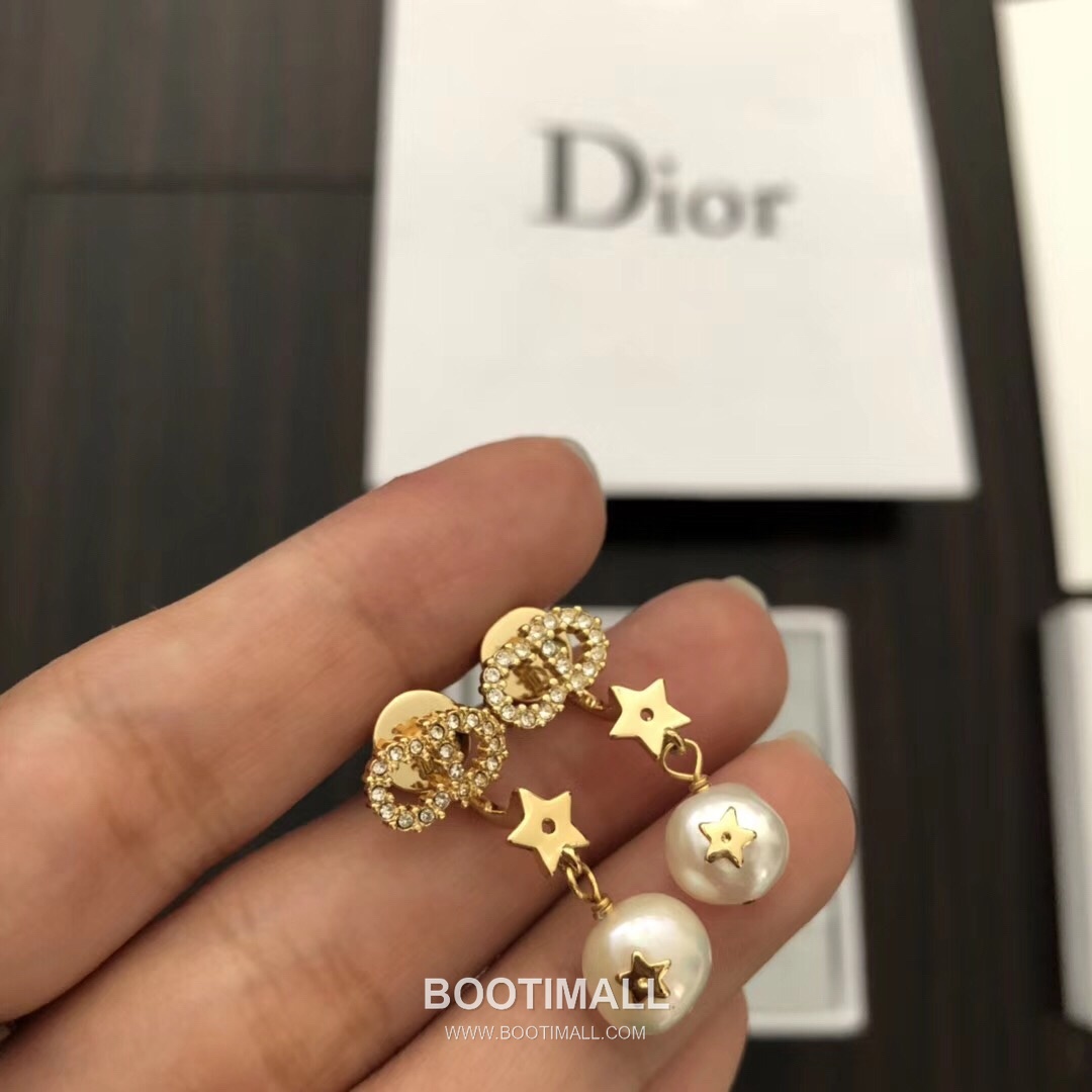 Dior Baroque Pearl Brass Chain Necklace with Adjustable Length 디올 바로크 펄 황동 체인 네클리스 길이조절 45cm 8