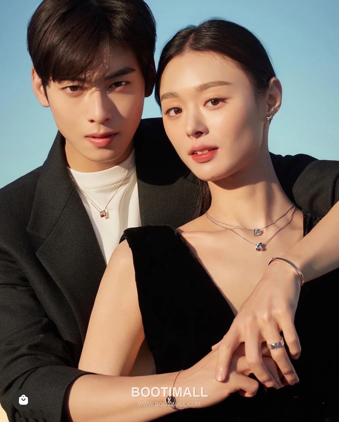 Chaumet Liens Evidence Brass Gold Plated Necklace with Diamond Pendant 쇼메 리앙 에비던스 황동 베이스 금도금 네클리스 다이아 펜던트 8