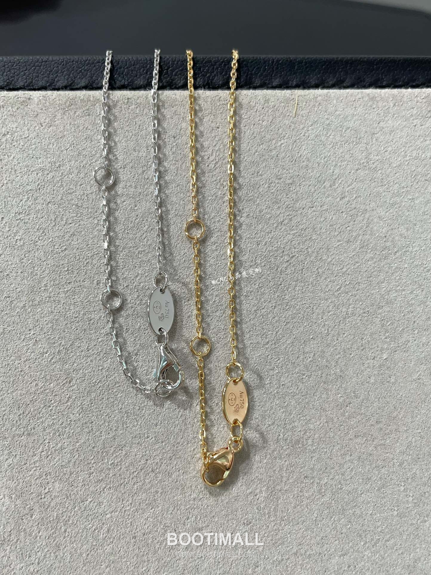 Chaumet Liens Evidence Brass Gold Plated Necklace with Diamond Cylinder Pendant 쇼메 리앙 에비던스 황동 베이스 금도금 네클리스 다이아 원통 펜던트 7