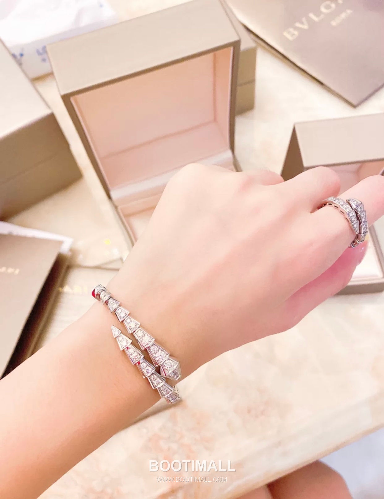 Chaumet Liens Sterling Silver 925 Ring with Engraved Motif 쇼메 리앙 스털링 실버 925 링 인그레이빙 모티프 4