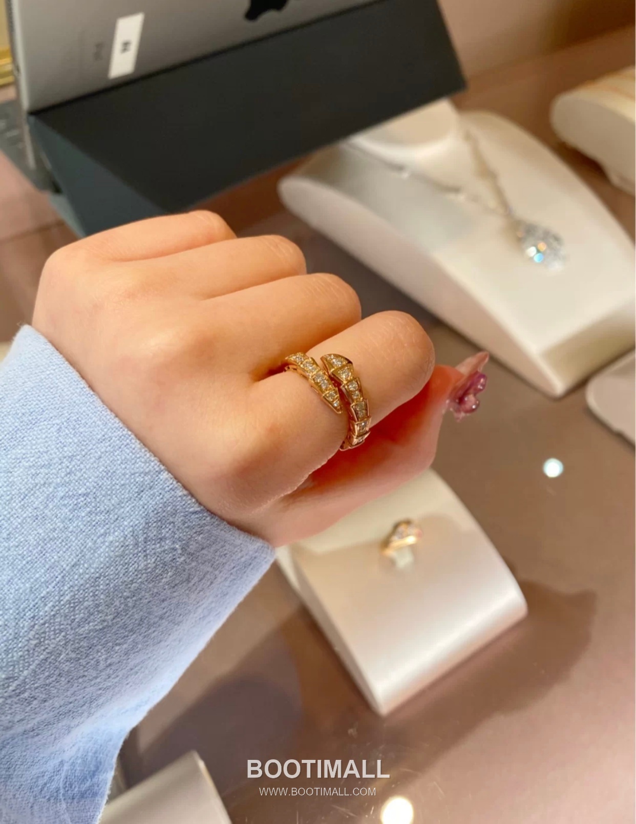 Chaumet Liens Sterling Silver 925 Ring with Engraved Motif 쇼메 리앙 스털링 실버 925 링 인그레이빙 모티프 5