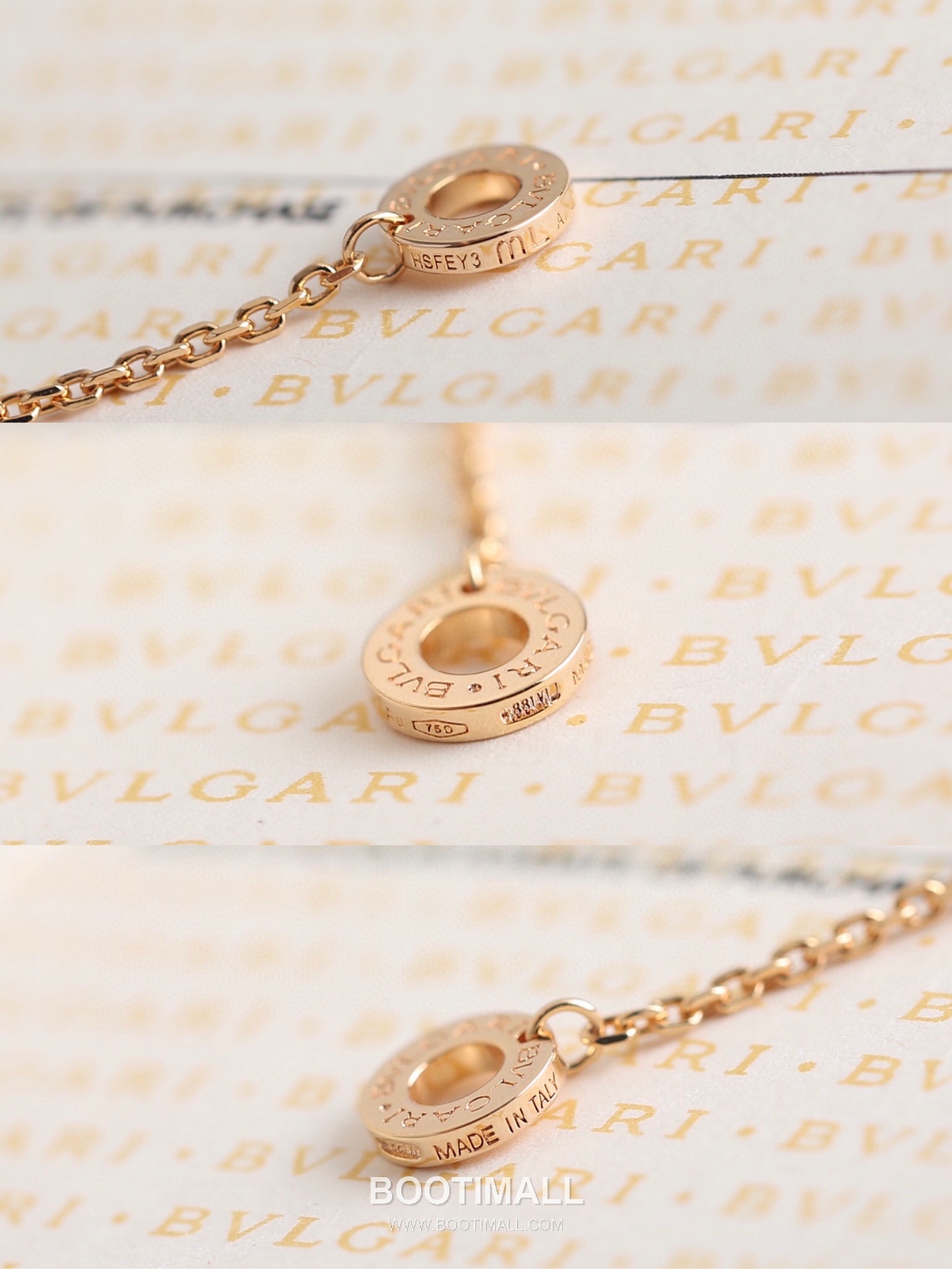 Bvlgari Divas' Dream Brass Gold Plated Necklace with Fan Pendant and Mother of Pearl 불가리 디바스 드림 황동 베이스 금도금 네클리스 팬 펜던트 자개 14