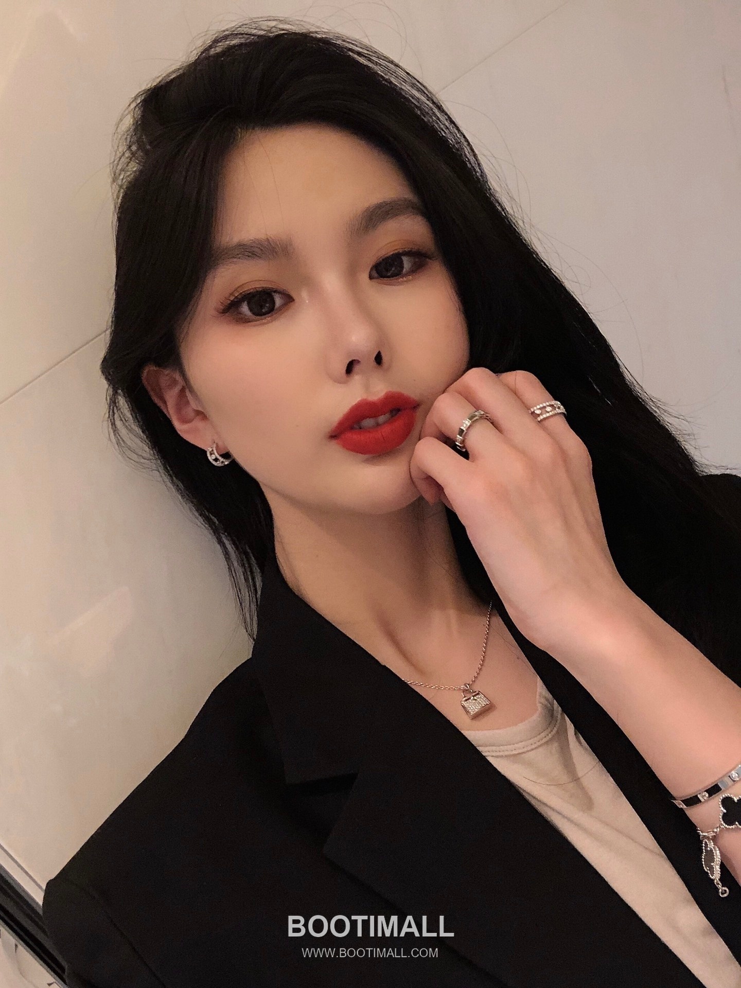 Hermes Kelly Brass Gold Plated Necklace with Bag Pendant 에르메스 켈리 황동 베이스 금도금 네클리스 백 펜던트 3