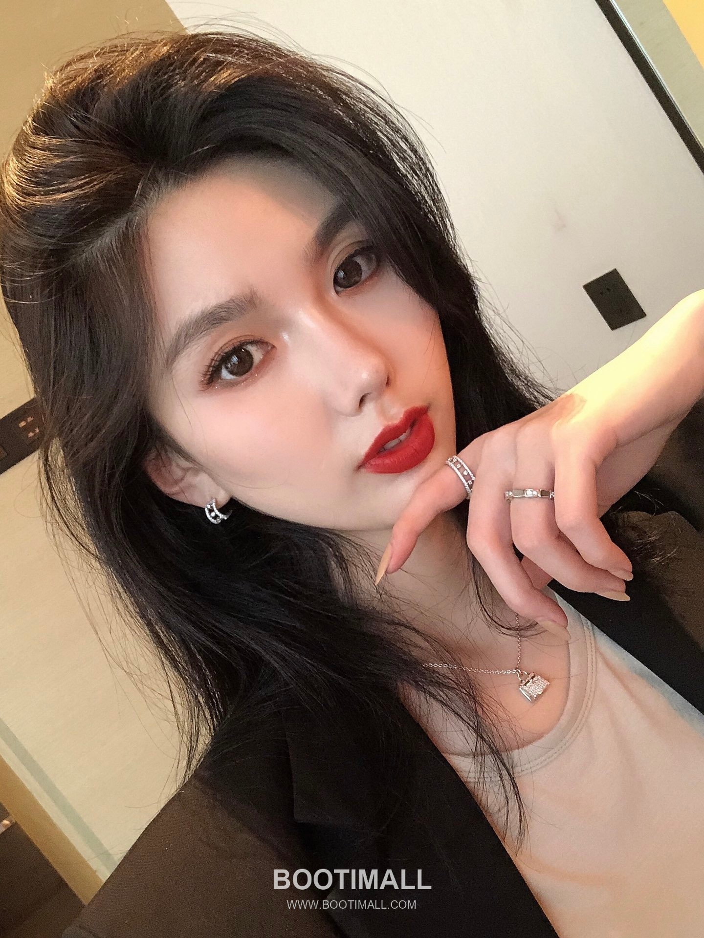 Hermes Kelly Brass Gold Plated Necklace with Bag Pendant 에르메스 켈리 황동 베이스 금도금 네클리스 백 펜던트 4