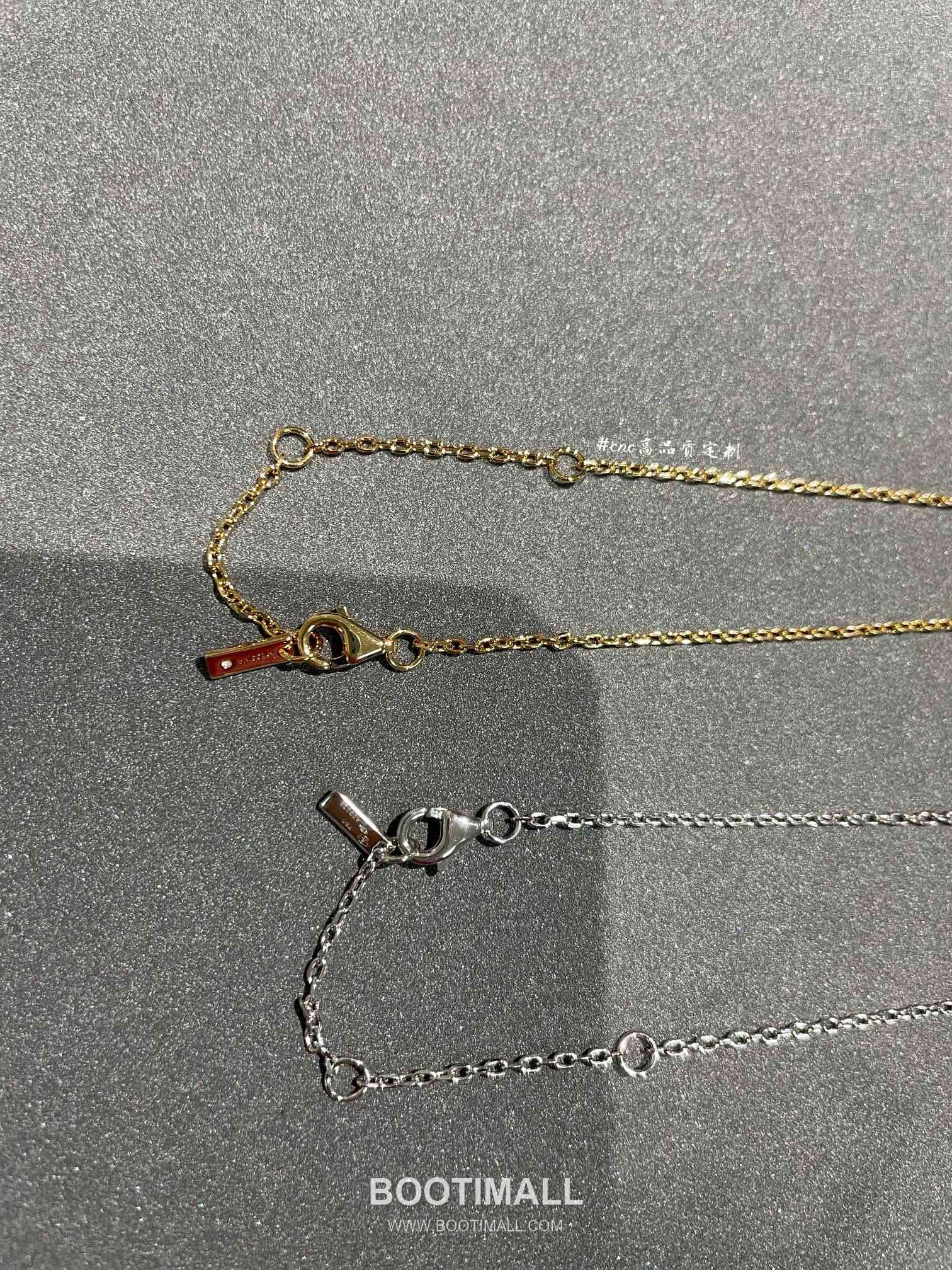 Messika Move Brass Gold Plated Necklace with Moving Diamond Pendant 메시카 무브 황동 베이스 금도금 네클리스 무빙 다이아 펜던트 6