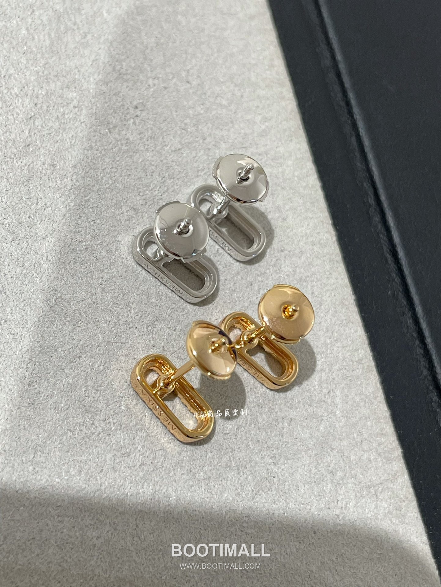 Messika Move Brass Gold Plated Earring with Diamond Stud Openwork 메시카 무브 황동 베이스 금도금 이어링 다이아 스터드 오픈워크 8