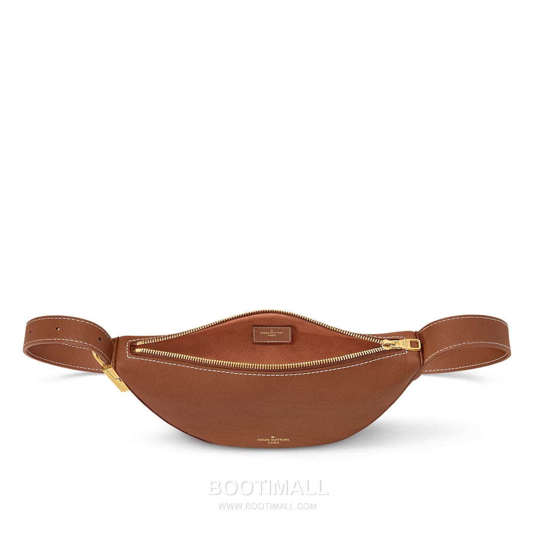 Louis Vuitton Low Key Bumbag Calfskin Leather Crossbody Bag with Zip Pocket Lock Detail 루이비통 로우키 범백 카프스킨 크로스백 지퍼 포켓 락 디테일 M83546 28cm 3