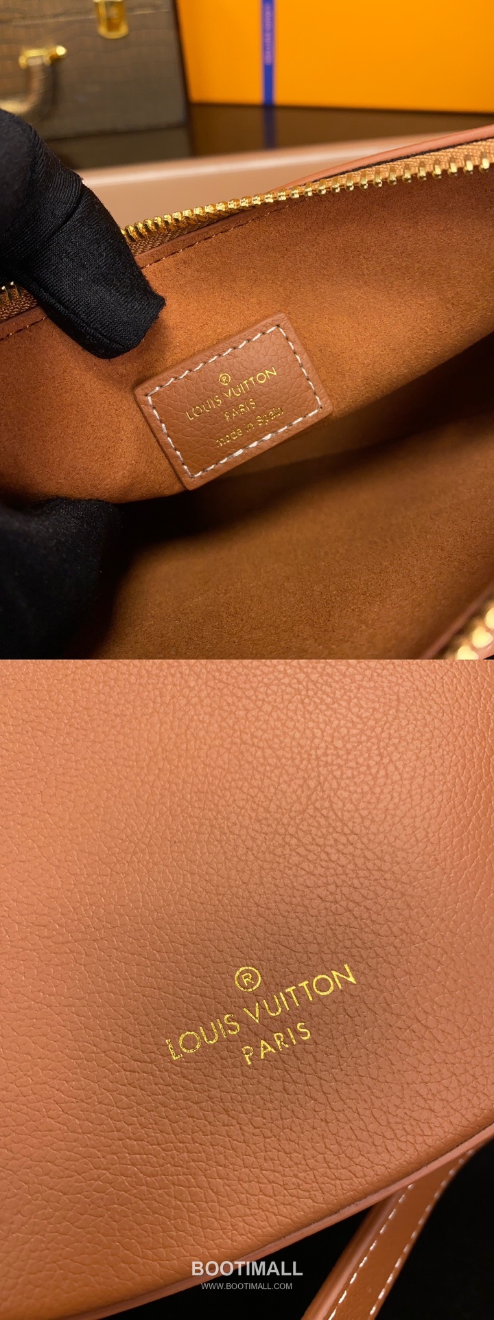 Louis Vuitton Low Key Bumbag Calfskin Leather Crossbody Bag with Zip Pocket Lock Detail 루이비통 로우키 범백 카프스킨 크로스백 지퍼 포켓 락 디테일 M83546 28cm 12