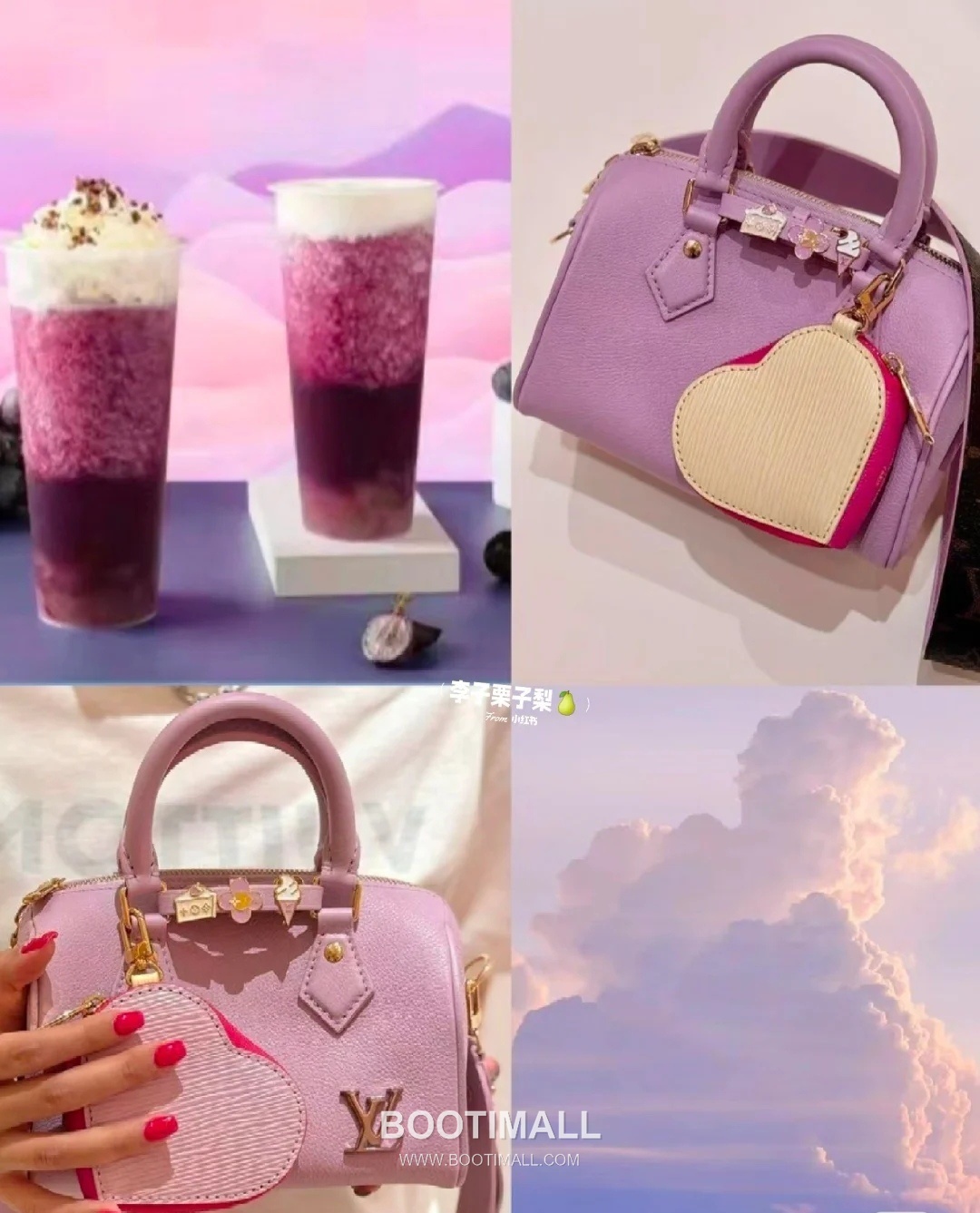 Louis Vuitton Speedy 18 Calfskin Leather Mini Boston Bag with Strap Charm Detail 루이비통 스피디18 카프스킨 미니 보스턴백 스트랩 참 디테일 M24598 18cm 21