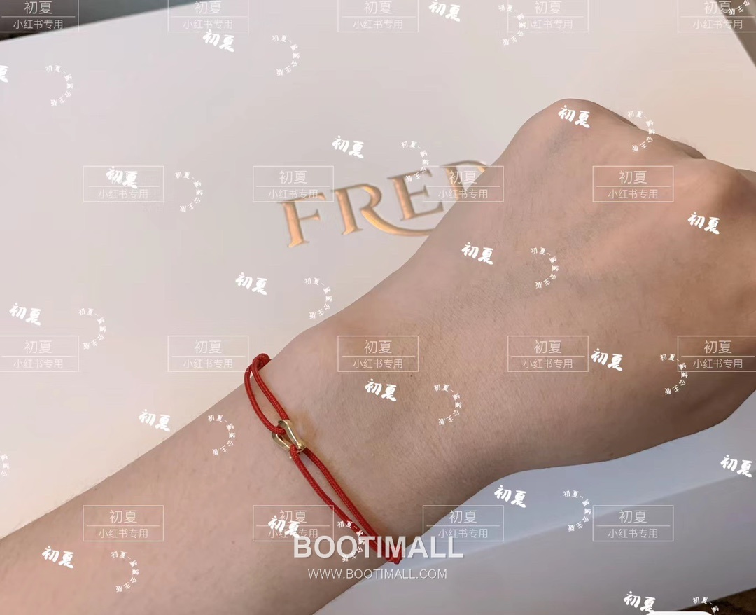Fred Horseshoe Sterling Silver 925 Bracelet with Mini Nylon Cord 프레드 말굽 스털링 실버 925 브레이슬릿 미니 나일론 코드 1