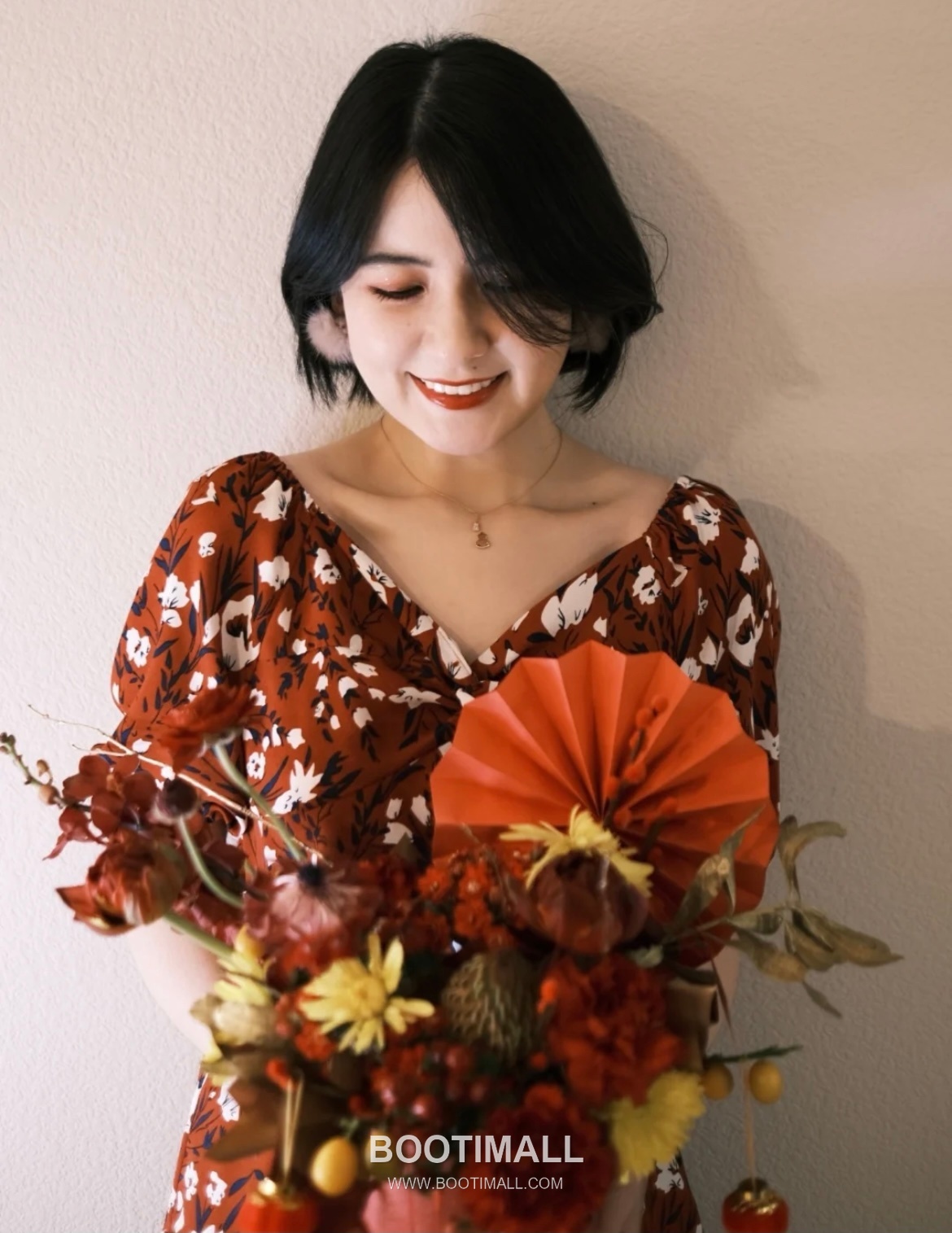 Qeelin Wulu Brass Gold Plated Necklace with Double Gourd Pendant Chalcedony Diamond 기린 울루 황동 베이스 금도금 네클리스 더블 호리병 펜던트 옥수 다이아 5