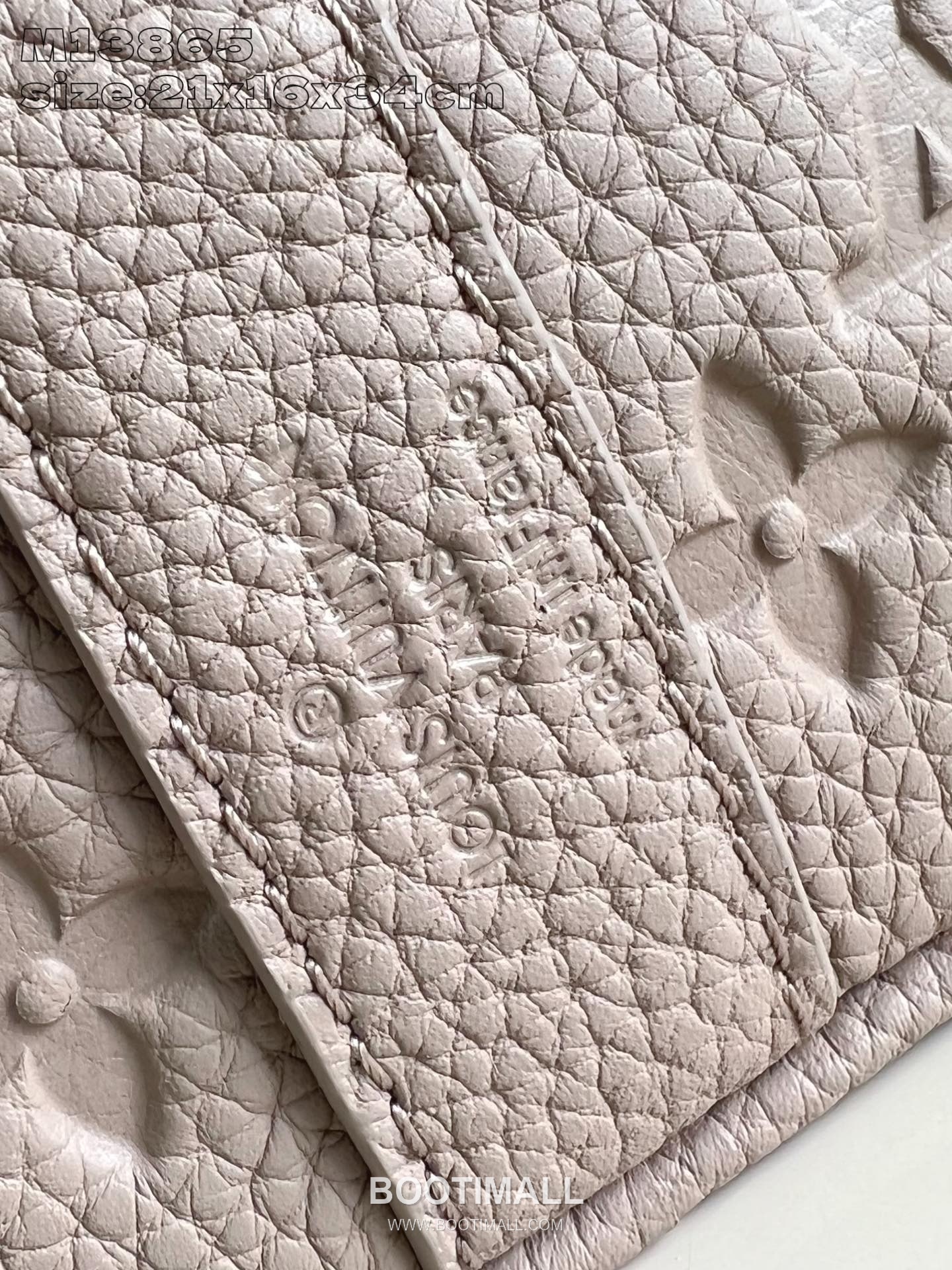 Louis Vuitton Keepall Bandoulière 35 Taurillon Leather Duffle Bag with Strap Tag Detail 루이비통 키폴 반둘리에 35 타우릴론 레더 더플백 M13865 34cm 5