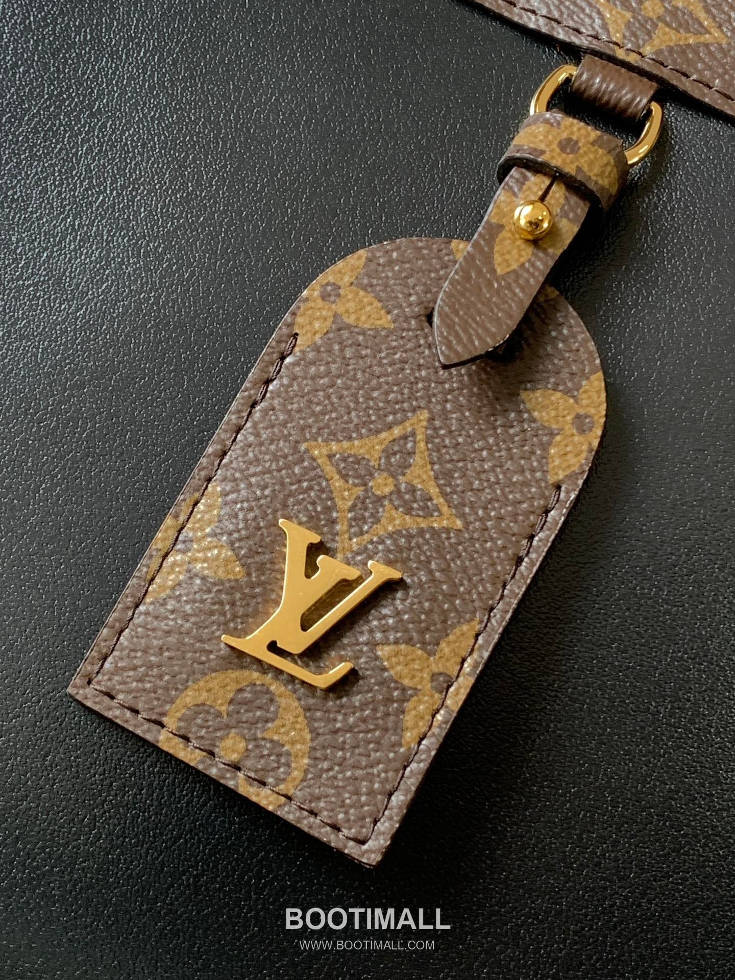 Louis Vuitton Nova Calfskin Leather Shoulder Bag with Chain Strap Monogram Canvas Trim 루이비통 노바 카프스킨 레더 숄더백 M13140 31cm 8