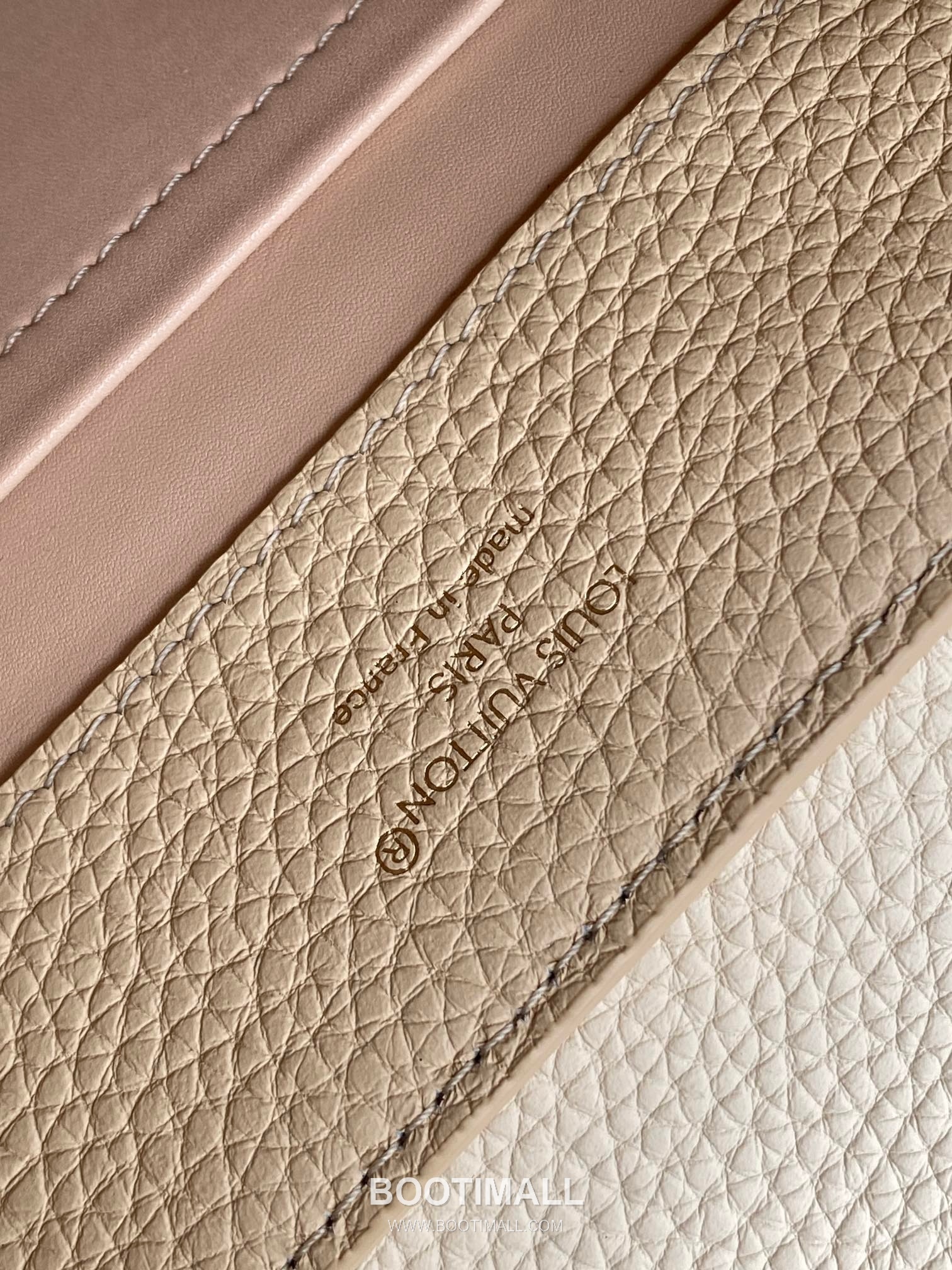 Louis Vuitton Calfskin Leather Top Handle Bag with Strap Lock Detail 루이비통 카프스킨 레더 탑핸들백 M25461 27cm 9