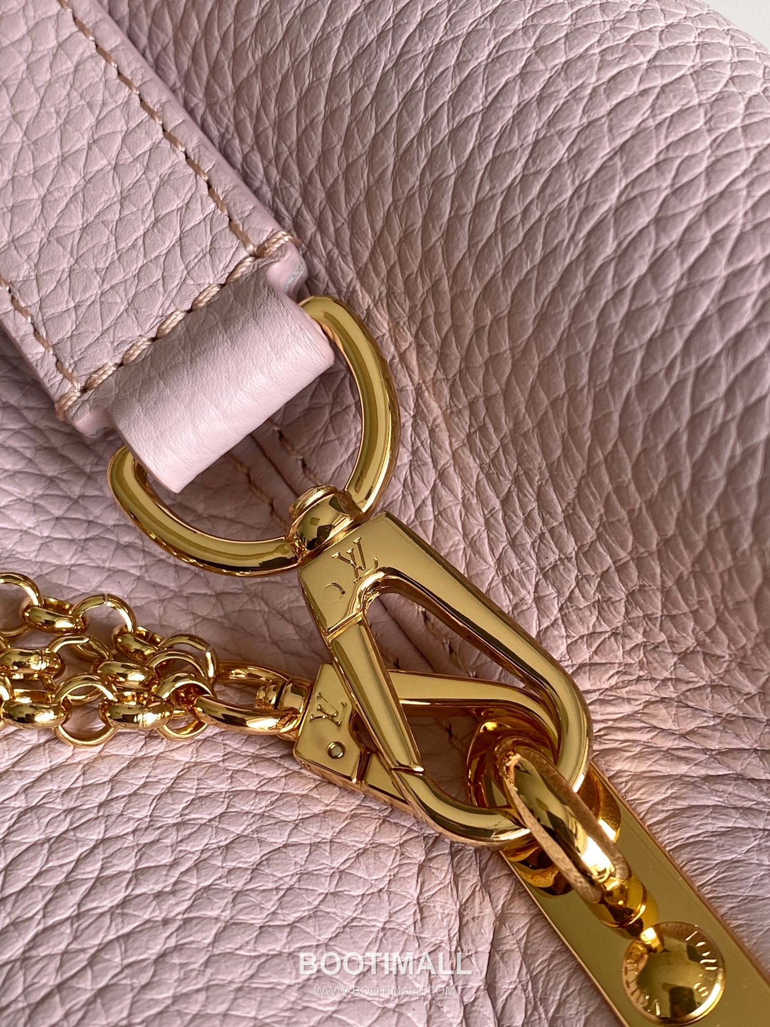 Louis Vuitton Calfskin Leather Top Handle Bag with Strap Lock Detail 루이비통 카프스킨 레더 탑핸들백 M25461 27cm 6