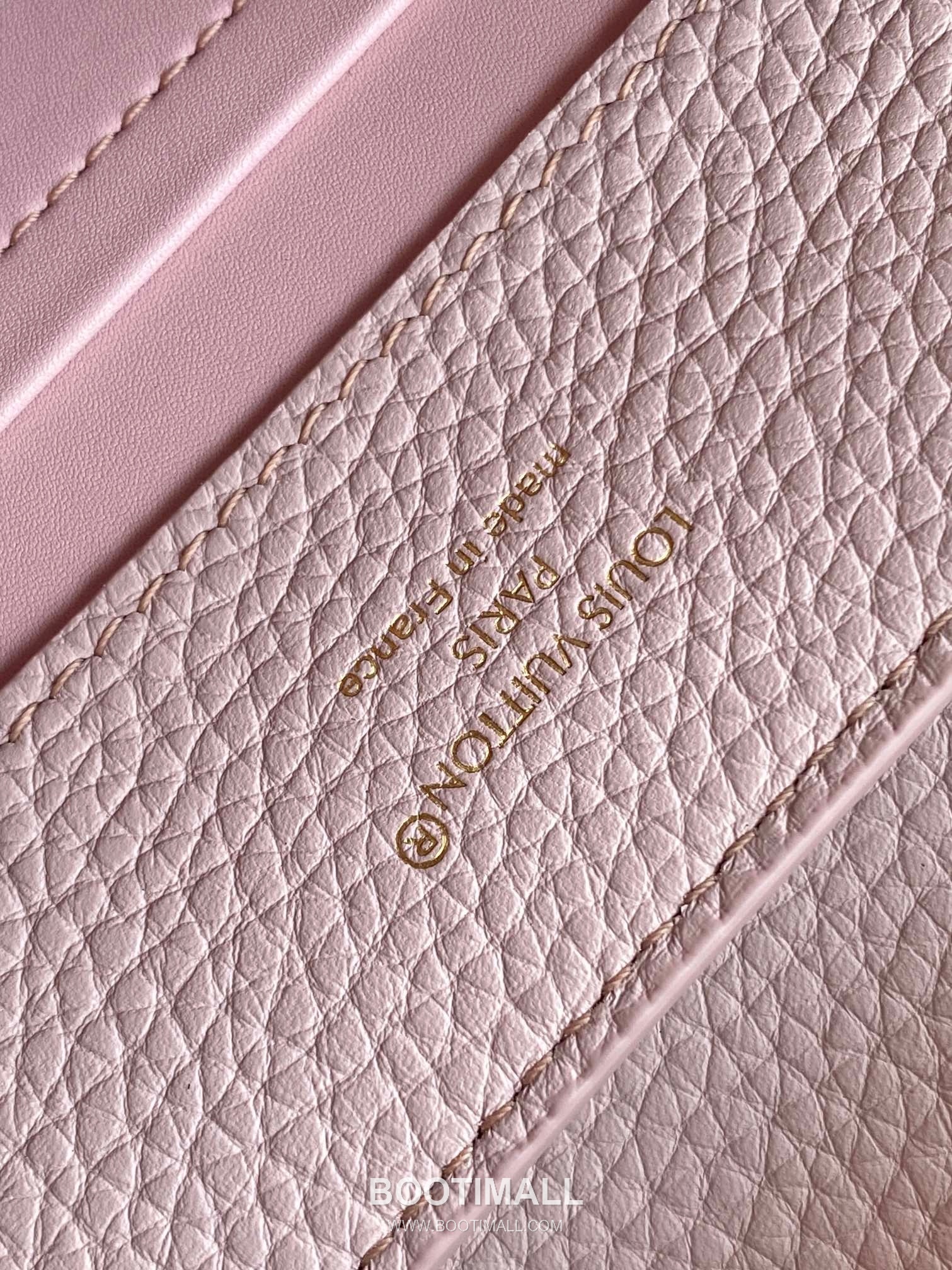 Louis Vuitton Calfskin Leather Top Handle Bag with Strap Lock Detail 루이비통 카프스킨 레더 탑핸들백 M25461 27cm 9