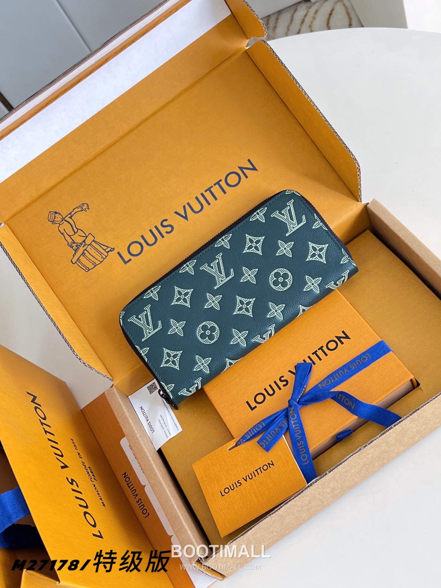 Louis Vuitton Zippy Horizontal Calfskin Leather Wallet with Zip Pocket Card Slot Detail 루이비통 지피 호리즌탈 카프스킨 레더 지퍼 장지갑 M27178 21cm 1