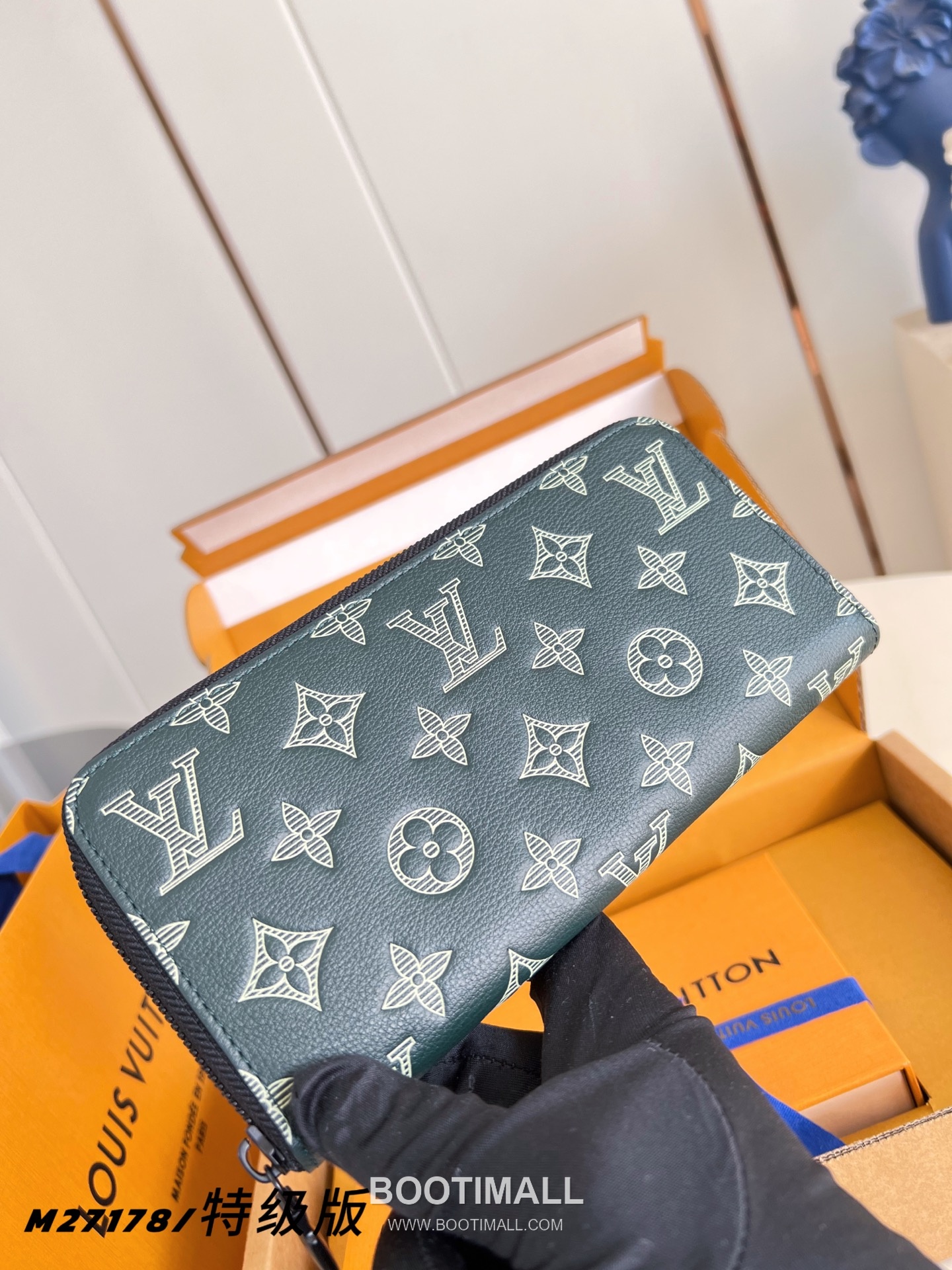 Louis Vuitton Zippy Horizontal Calfskin Leather Wallet with Zip Pocket Card Slot Detail 루이비통 지피 호리즌탈 카프스킨 레더 지퍼 장지갑 M27178 21cm 2