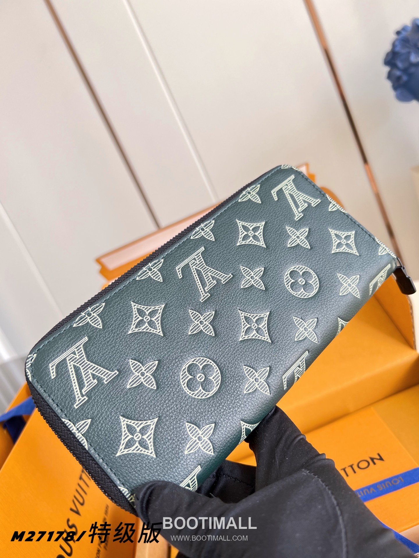 Louis Vuitton Zippy Horizontal Calfskin Leather Wallet with Zip Pocket Card Slot Detail 루이비통 지피 호리즌탈 카프스킨 레더 지퍼 장지갑 M27178 21cm 4