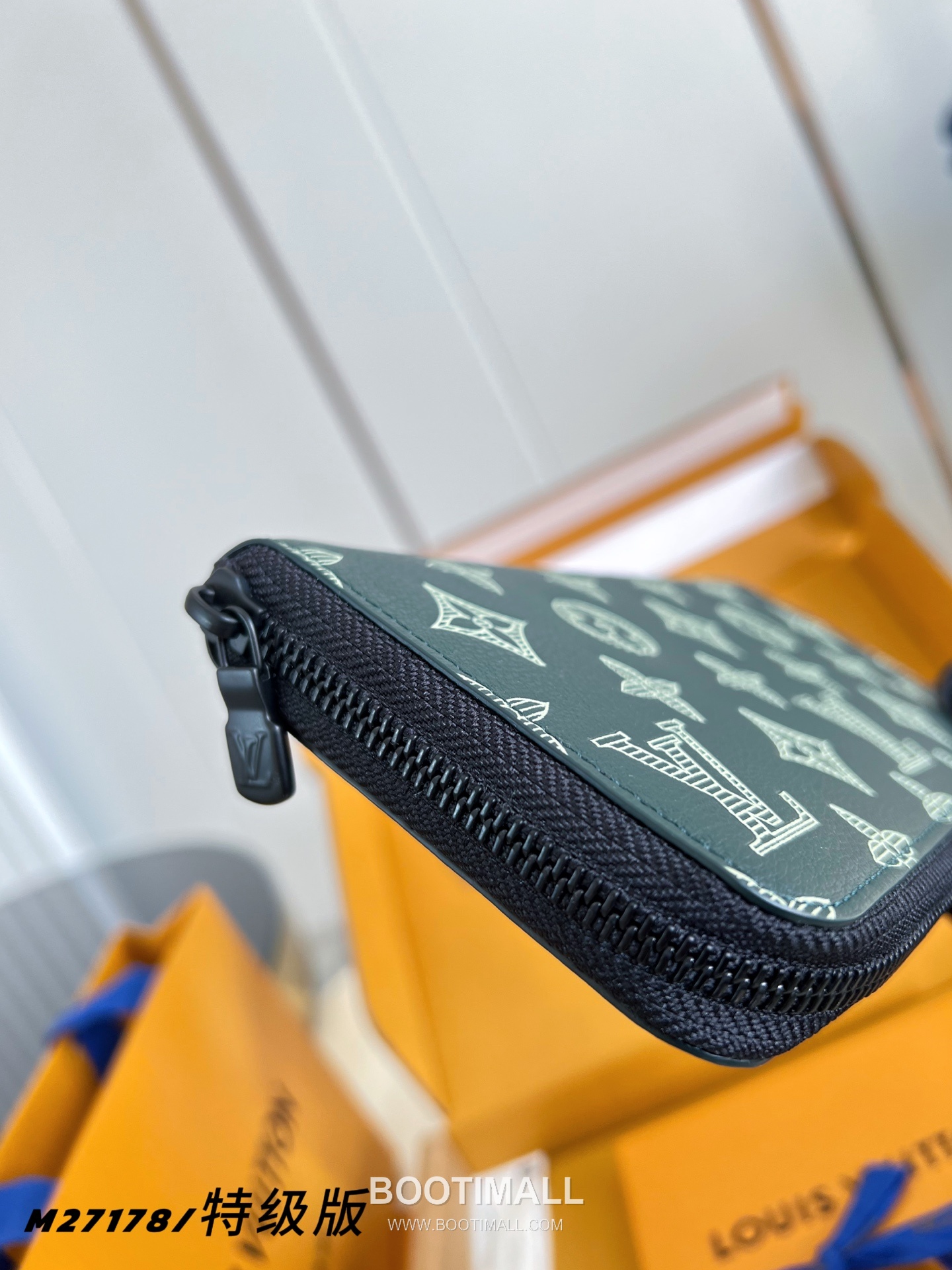 Louis Vuitton Zippy Horizontal Calfskin Leather Wallet with Zip Pocket Card Slot Detail 루이비통 지피 호리즌탈 카프스킨 레더 지퍼 장지갑 M27178 21cm 5