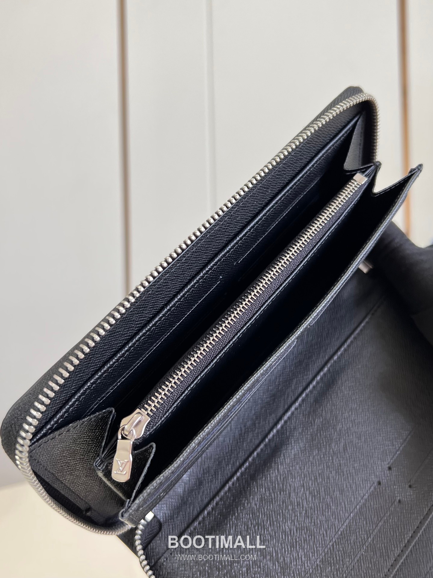 Louis Vuitton Monogram Canvas Long Wallet with Zip Pocket Card Slot Detail 루이비통 모노그램 캔버스 지퍼 장지갑 M62643 21cm 9