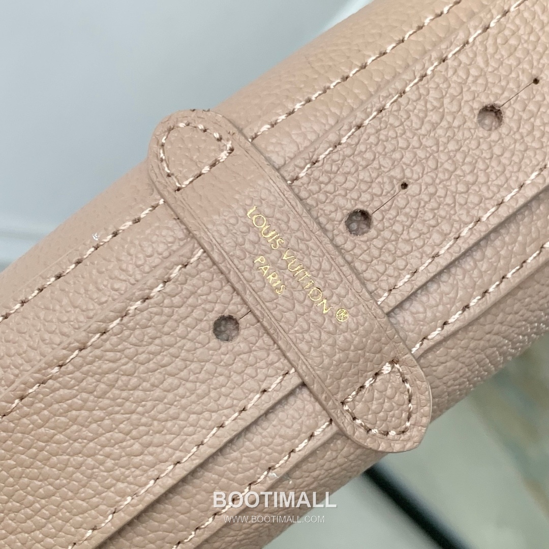Louis Vuitton Low Key Cookie Calfskin Leather Shoulder Bag with Lock Pouch Detail 루이비통 로우키 쿠키 카프스킨 레더 숄더백 M14635 32cm 7