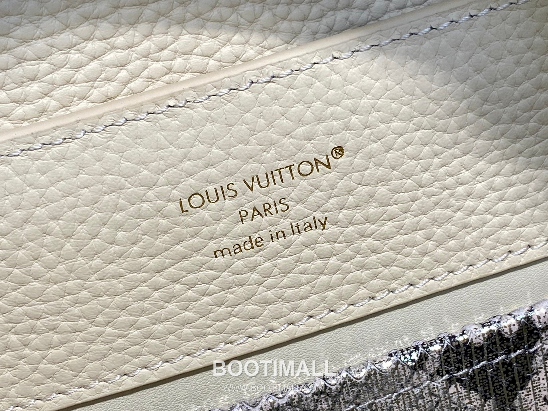 Louis Vuitton Capucines BB Taurillon Leather Top Handle Bag with Python Trim Chain Detail 루이비통 카퓌신 BB 타우릴론 레더 탑핸들백 M89369 27cm 11