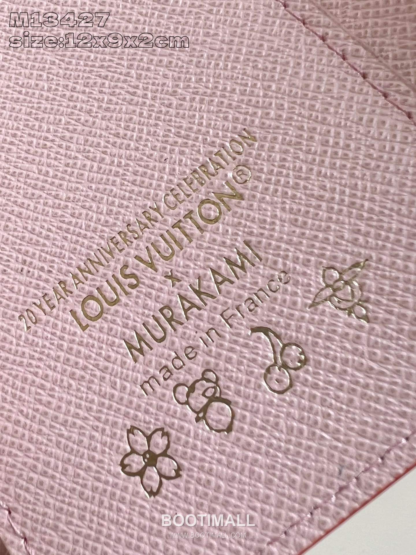 Louis Vuitton Victorine Monogram Canvas Wallet with Cherry Blossom Flap Detail 루이비통 빅토린 모노그램 캔버스 반지갑 M13427 12cm 7