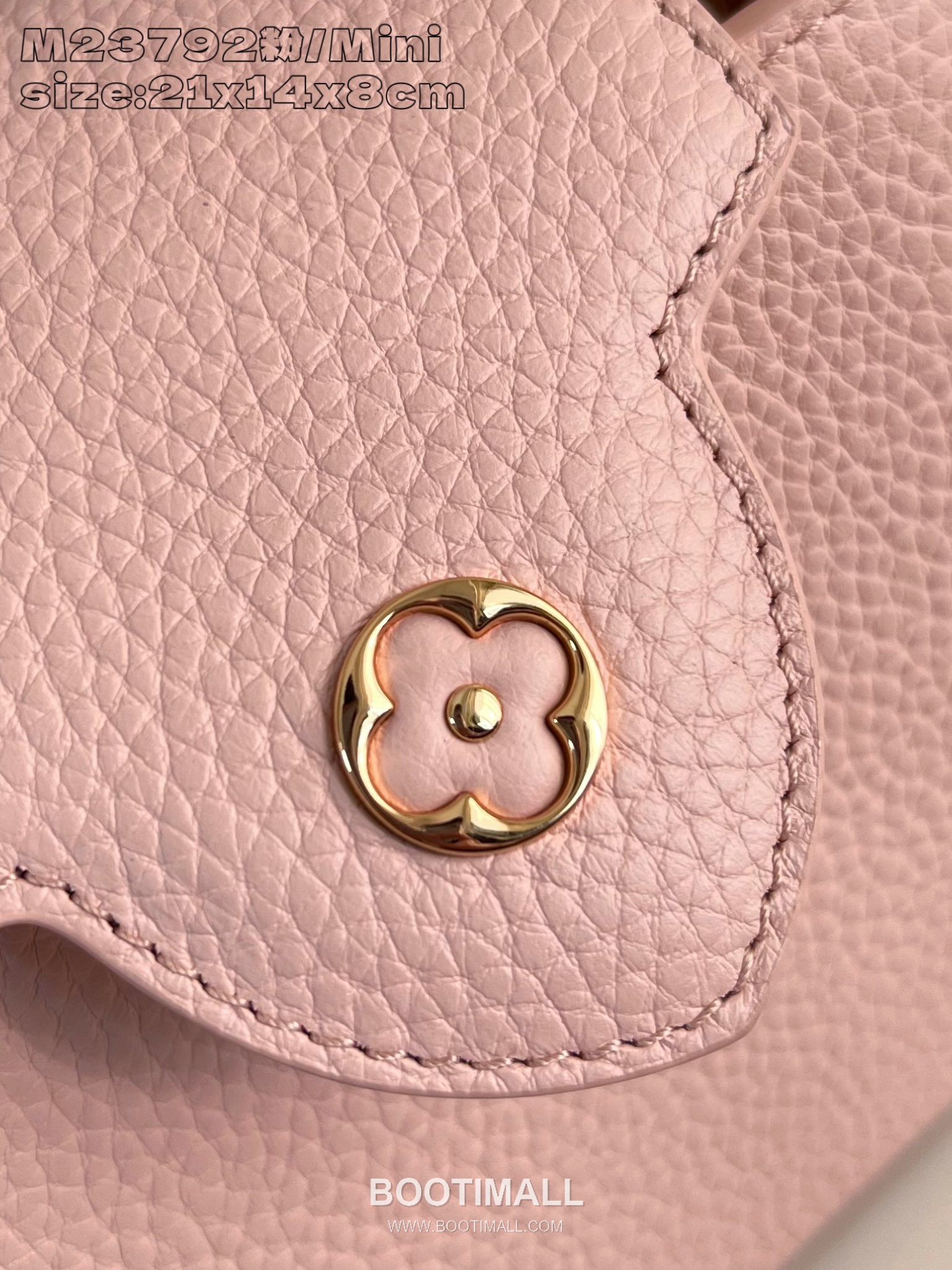 Louis Vuitton Capucines Mini Taurillon Leather Top Handle Bag with Strap Logo Detail 루이비통 카퓌신 미니 타우릴론 레더 탑핸들백 M23792 21cm 7