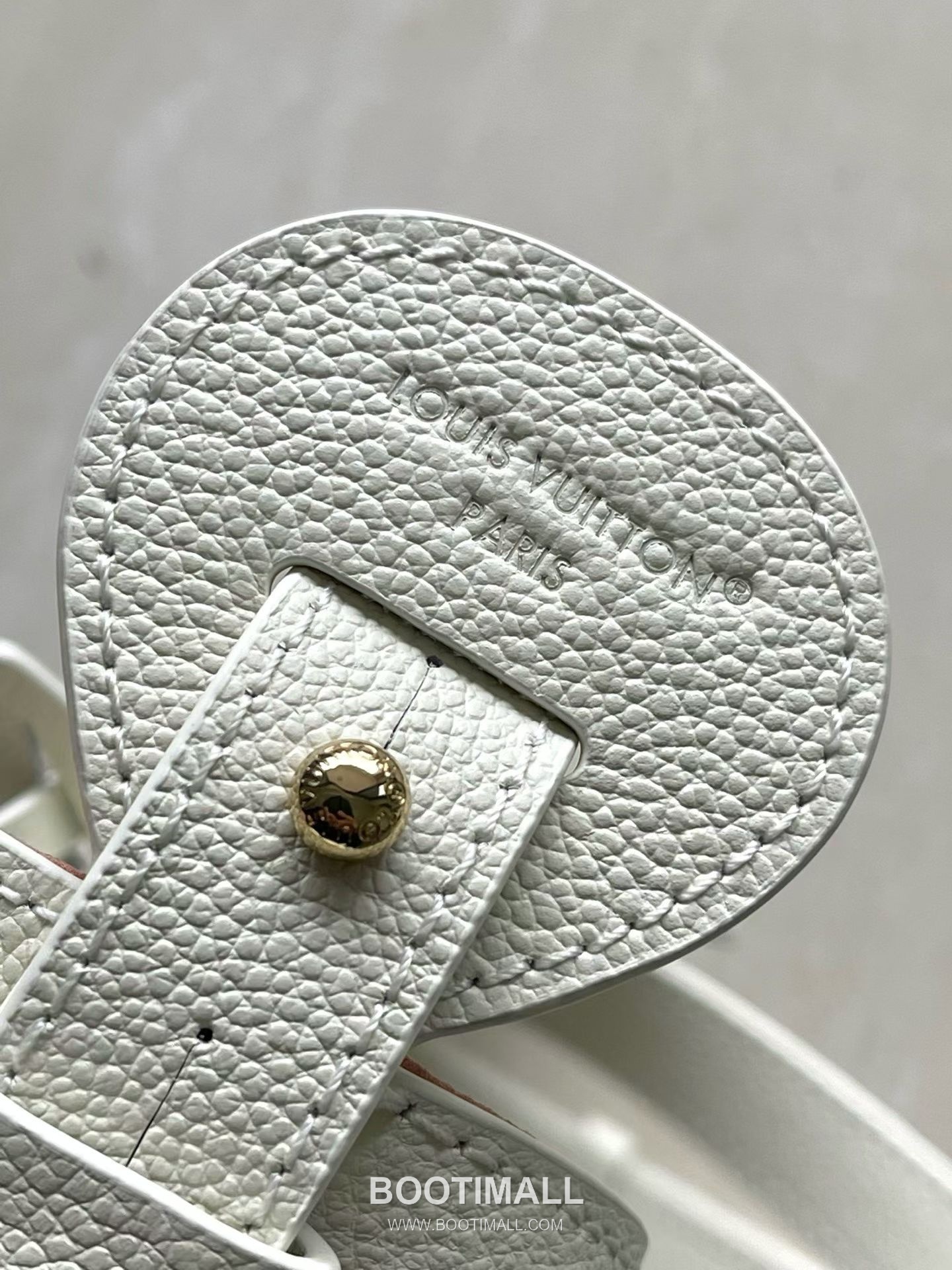 Louis Vuitton All In BB Monogram Empreinte Calfskin Leather Hobo Tote Bag with Lock Tag Detail 루이비통 올인 BB 모노그램 앙프렝뜨 카프스킨 레더 호보 토트백 M28315 16cm 6