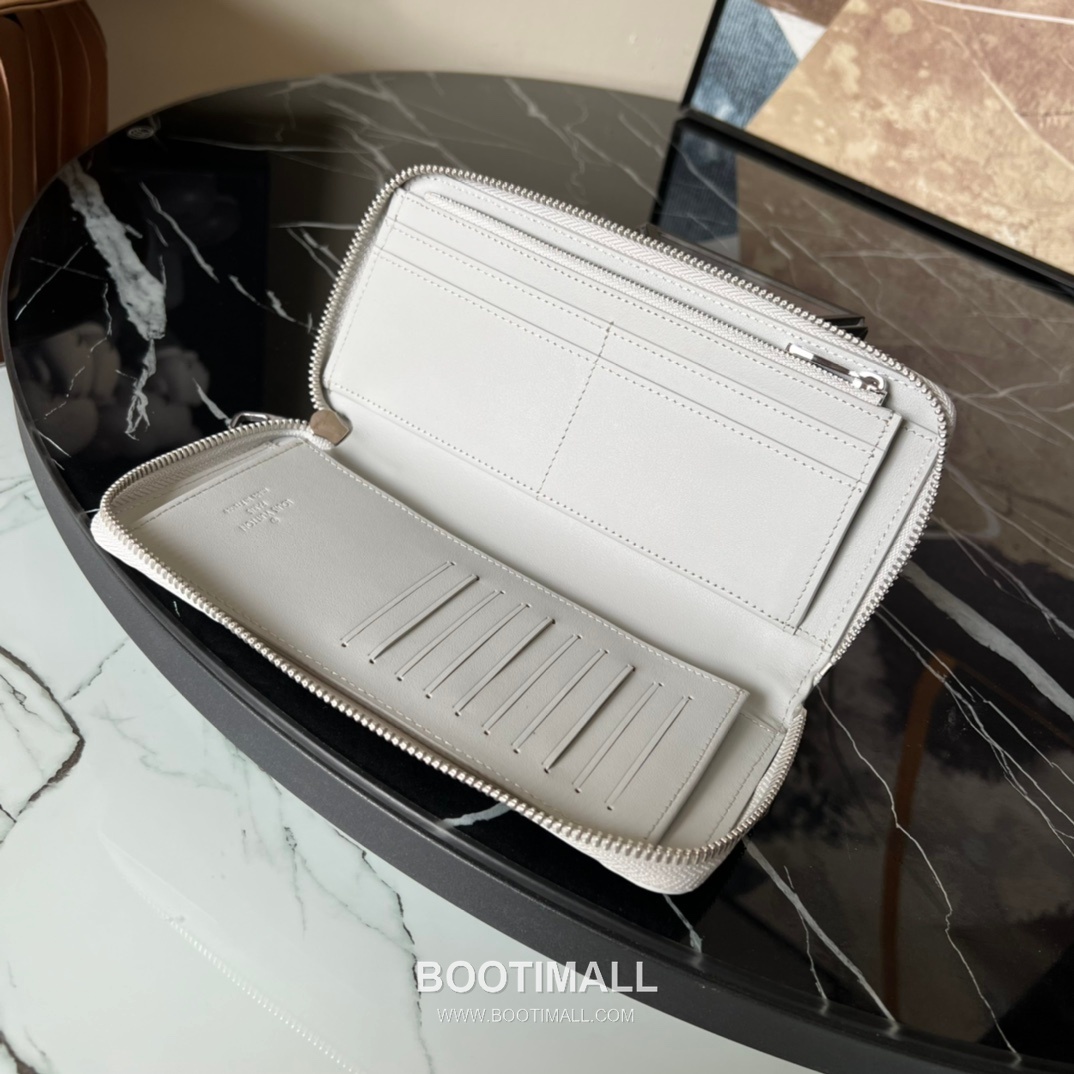 Louis Vuitton Zippy Vertical Taurillon Leather Wallet with Zip Pocket Card Slot Detail 루이비통 지피 버티컬 타우릴론 레더 지퍼 장지갑 M82597 20cm 6